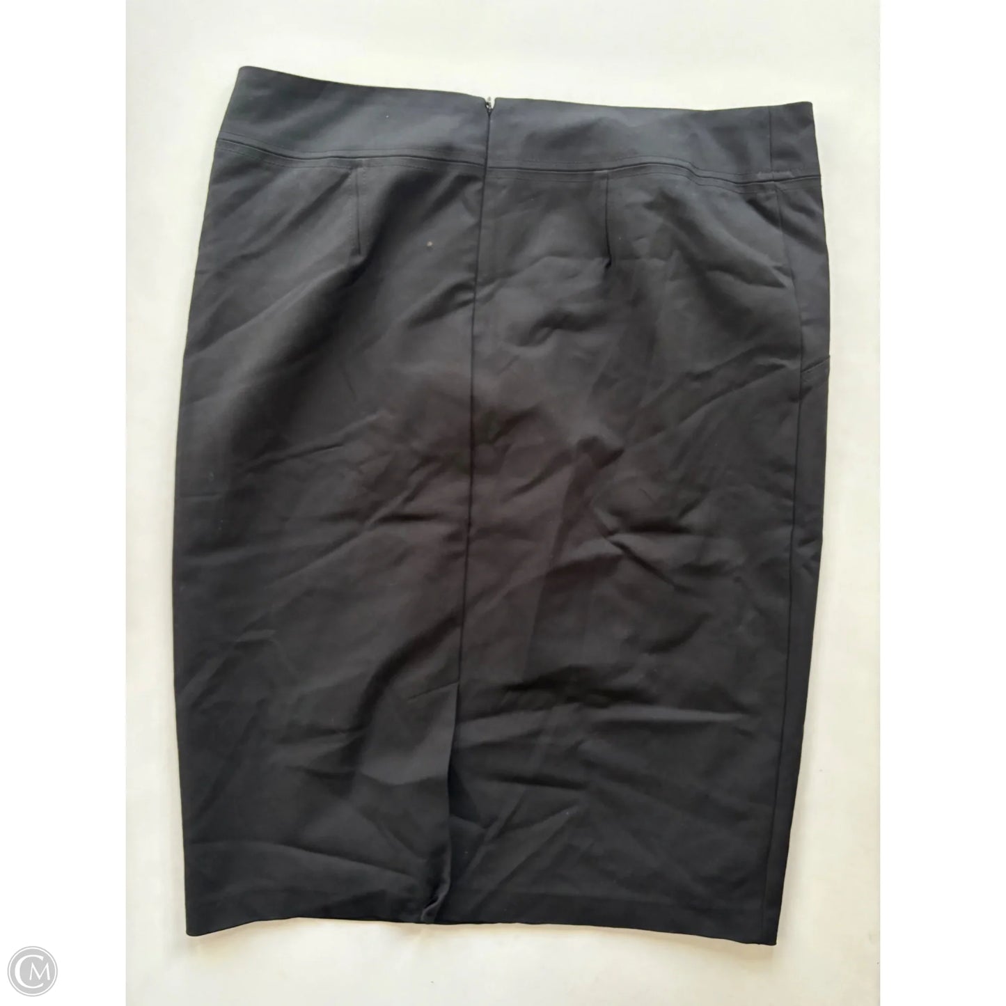 Skirt Midi By 7th ave In Black, Size: 16