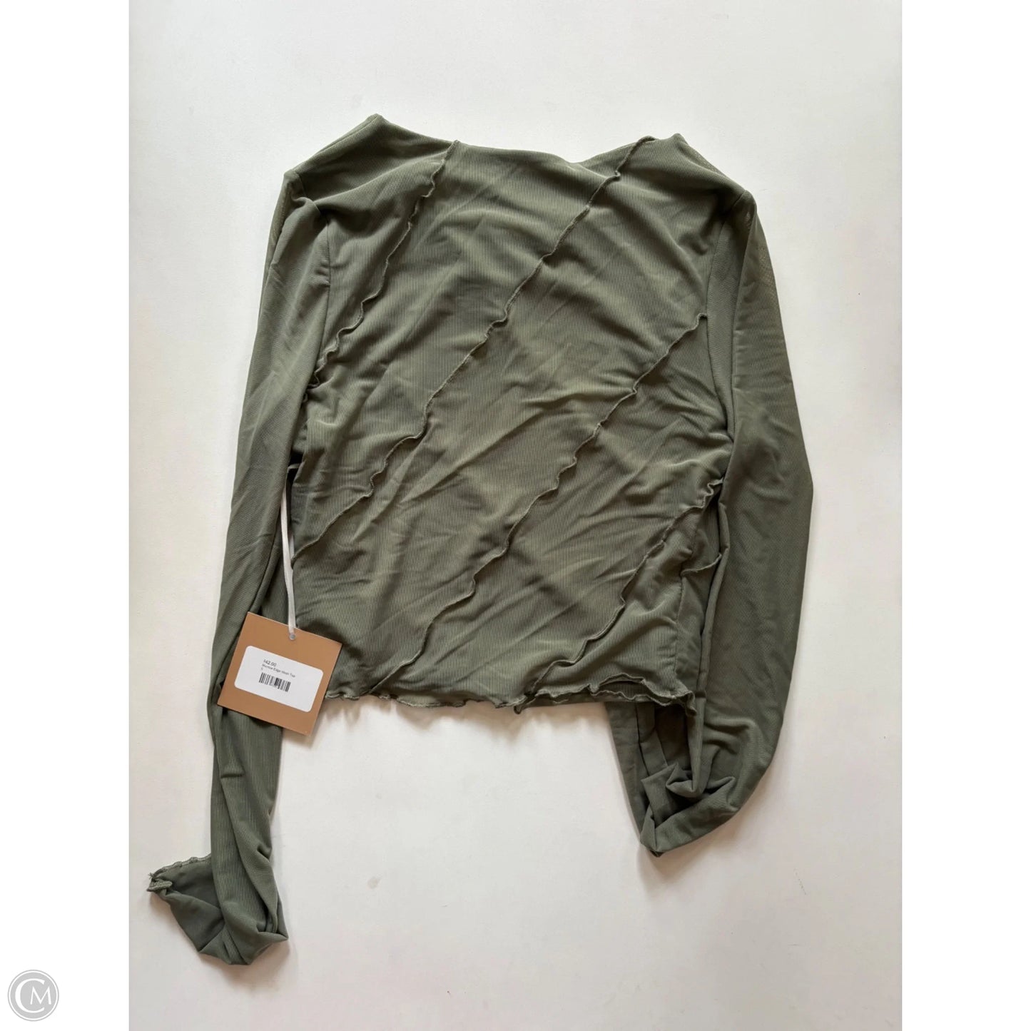 Blouse Long Sleeve By bailey rose In Green, Size: S