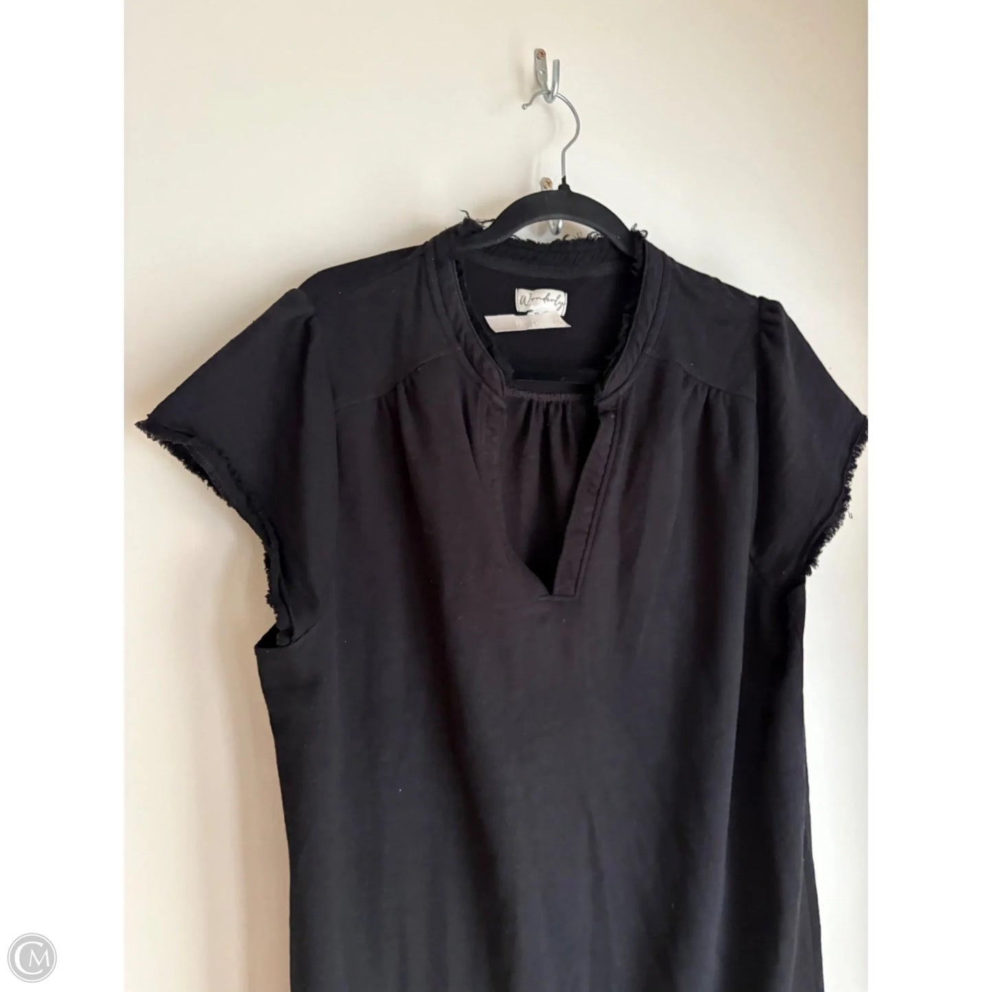 Dress Casual Midi By Wonderly In Black, Size: Xl