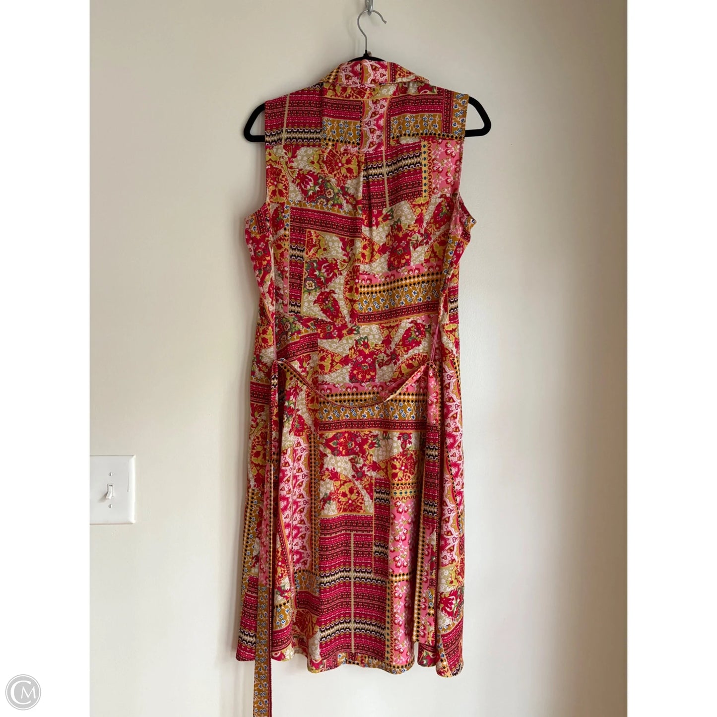 Dress Casual Midi By Tacera In Multi-colored, Size: 1x