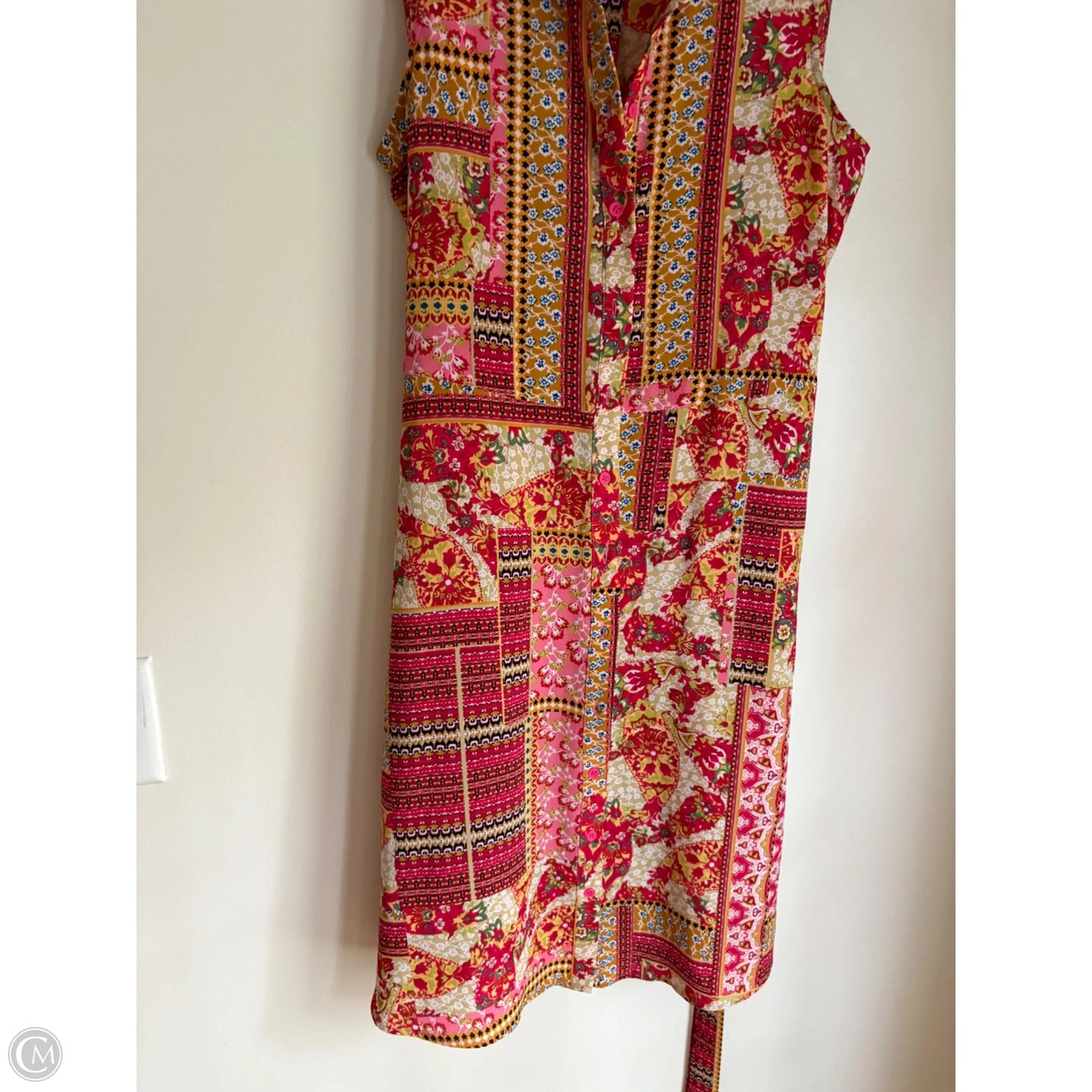 Dress Casual Midi By Tacera In Multi-colored, Size: 1x