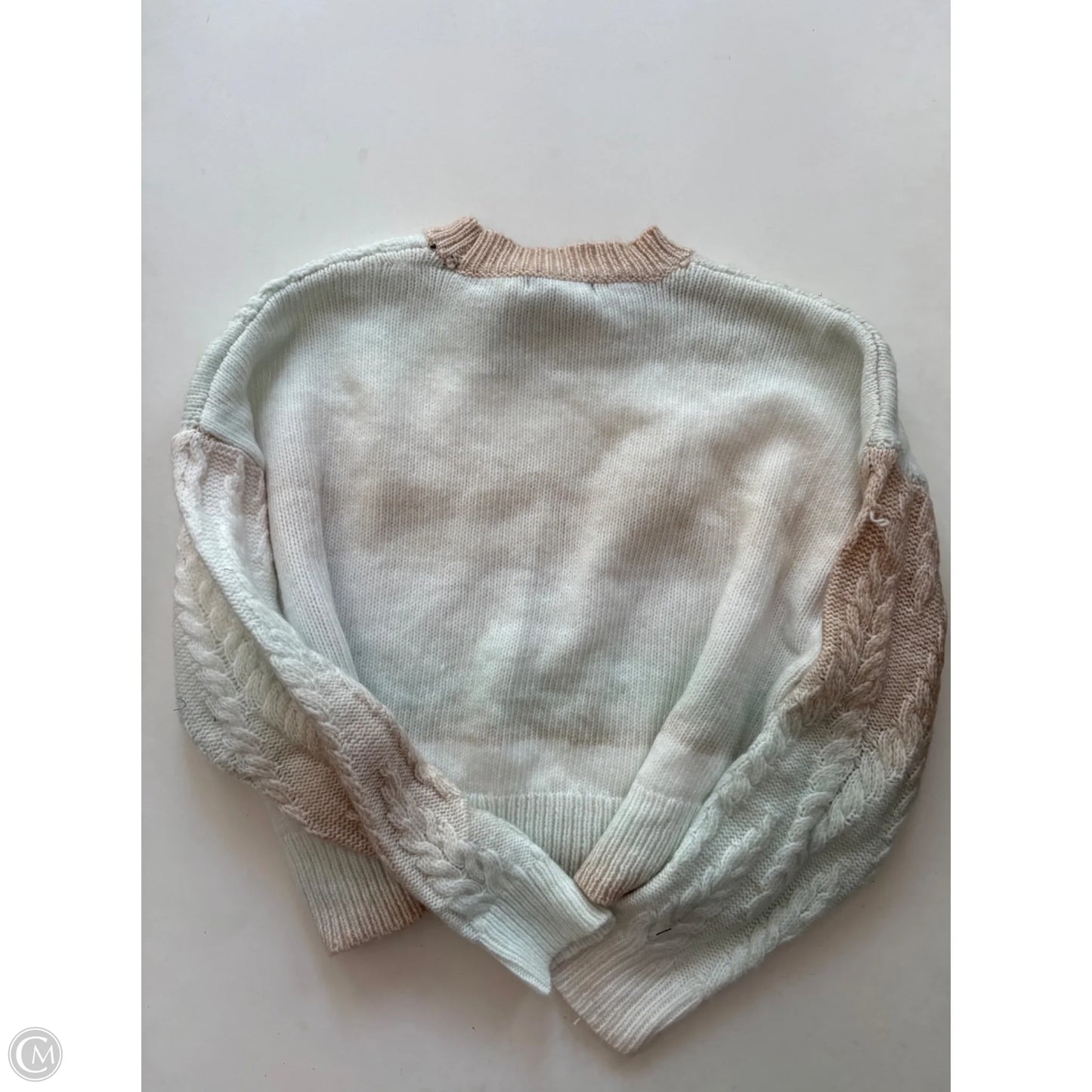 Sweater By Love Tree In Cream, Size: L