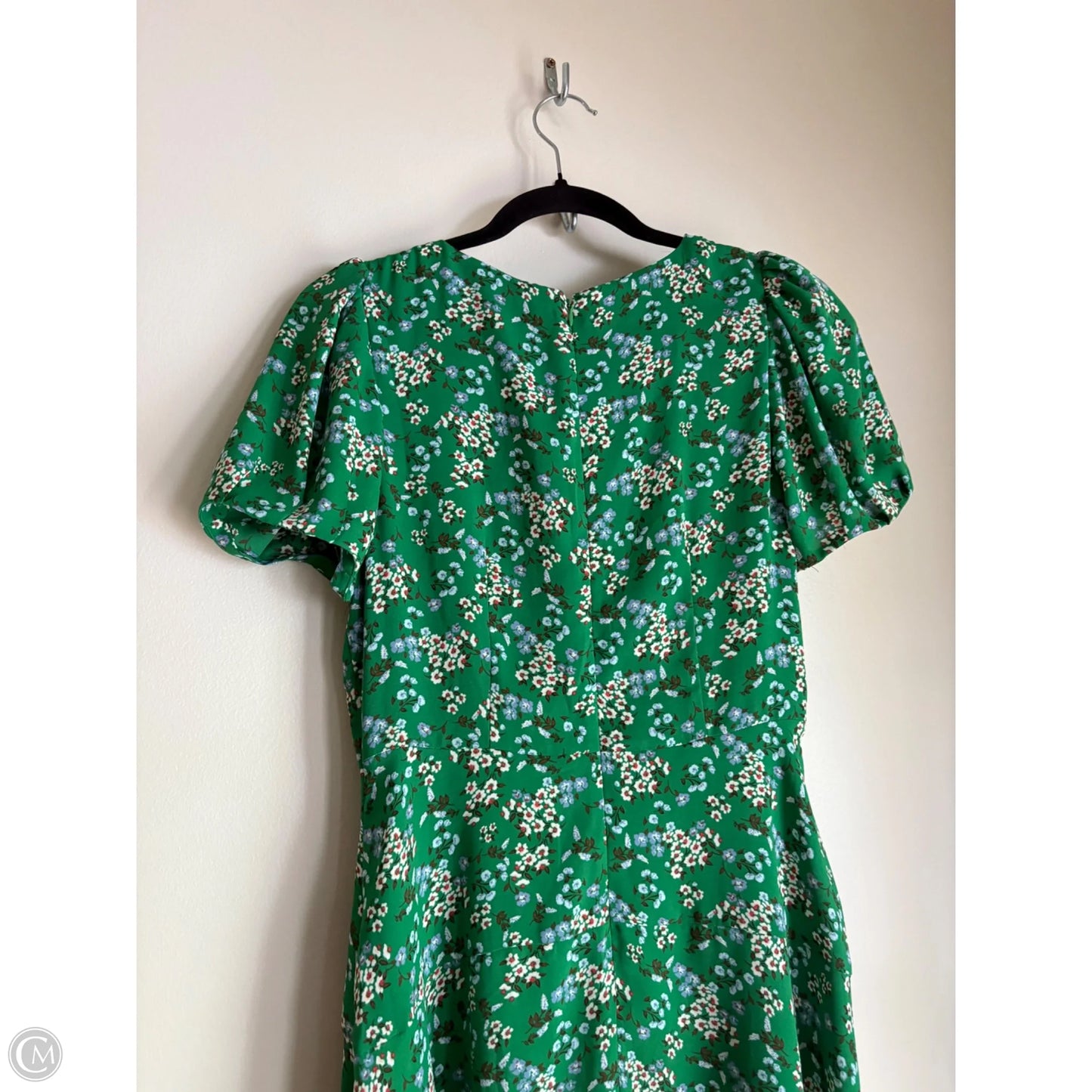 Dress Casual Midi By Loft In Green, Size: 2p