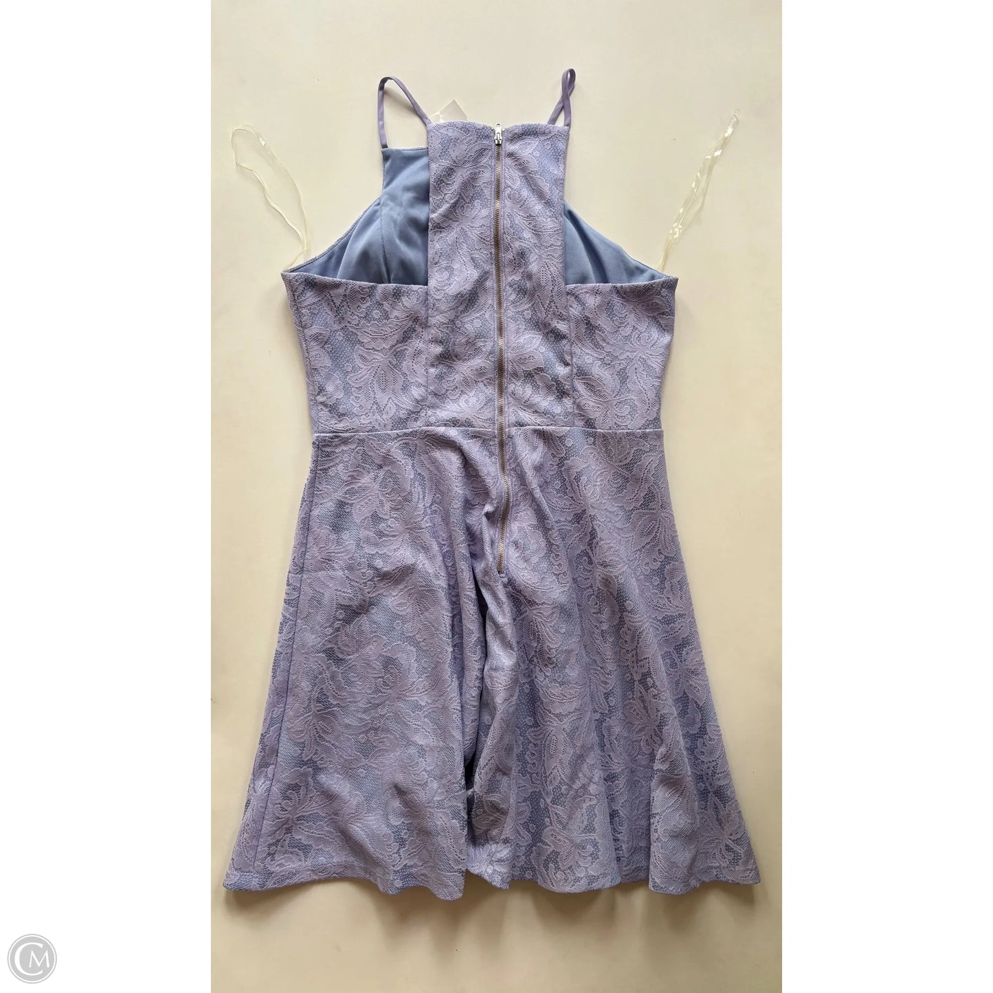 Dress Casual Midi By Francesca's In Purple, Size: L