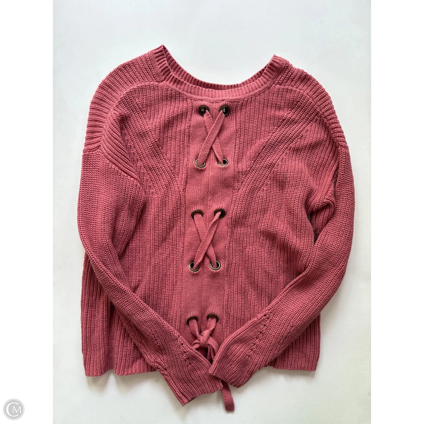 Sweater By Lucky Brand In Pink, Size: S