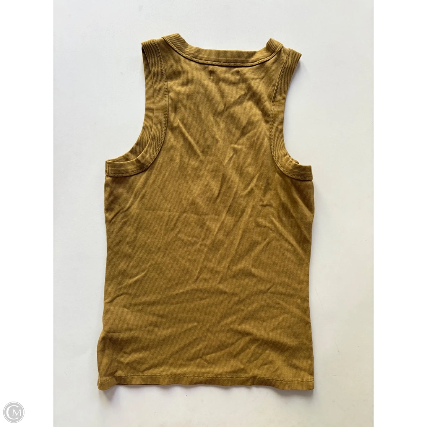 Tank Top By Madewell In Yellow, Size: S