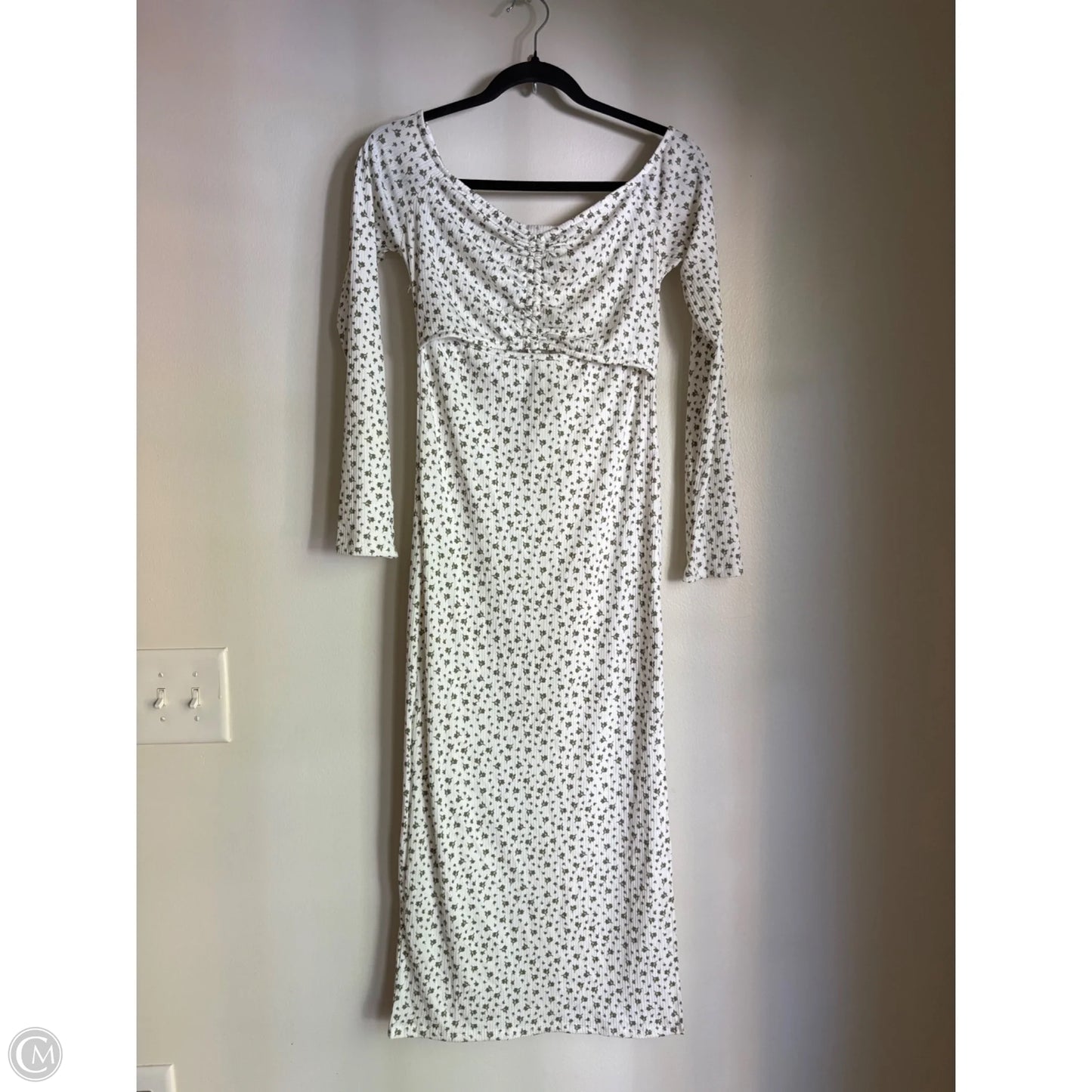 Dress Casual Midi By endless blu In Green, Size: M
