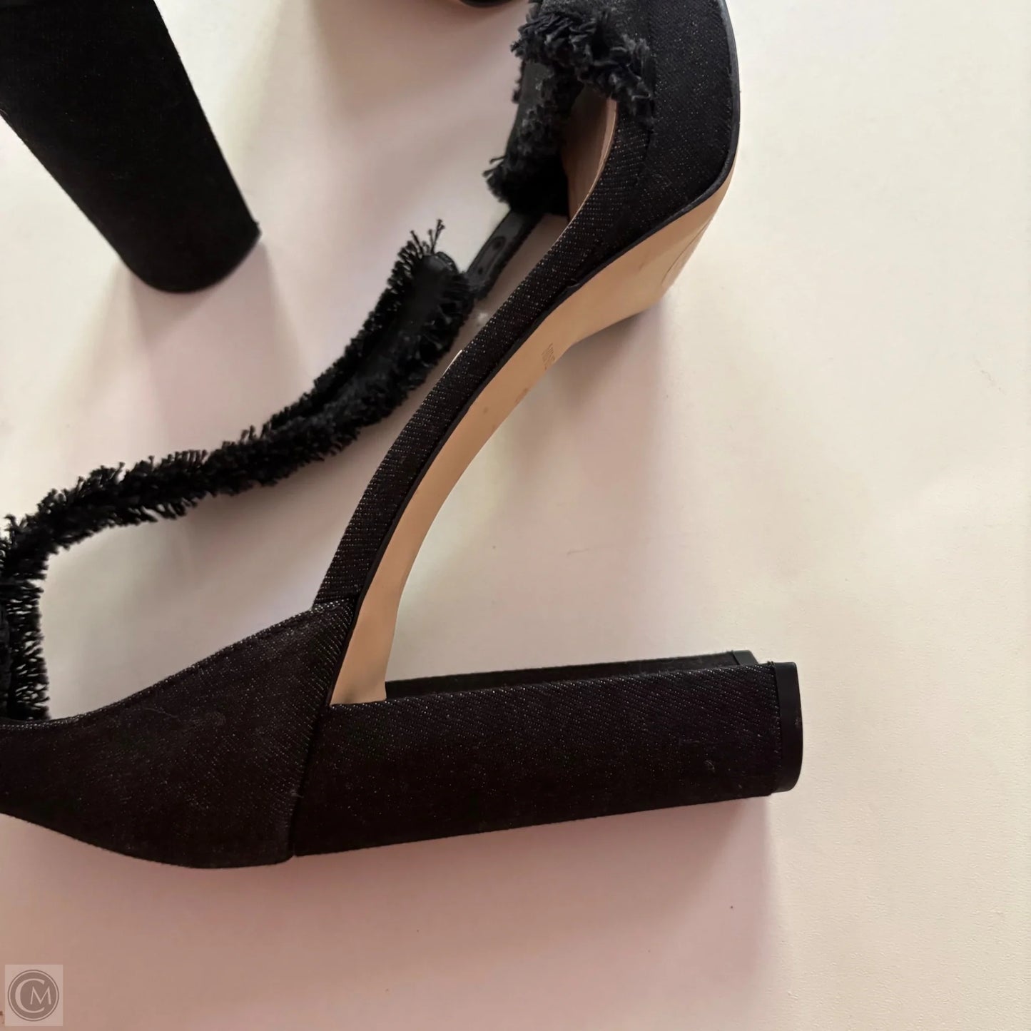 Shoes Heels Block By Nine West In Black, Size: 8