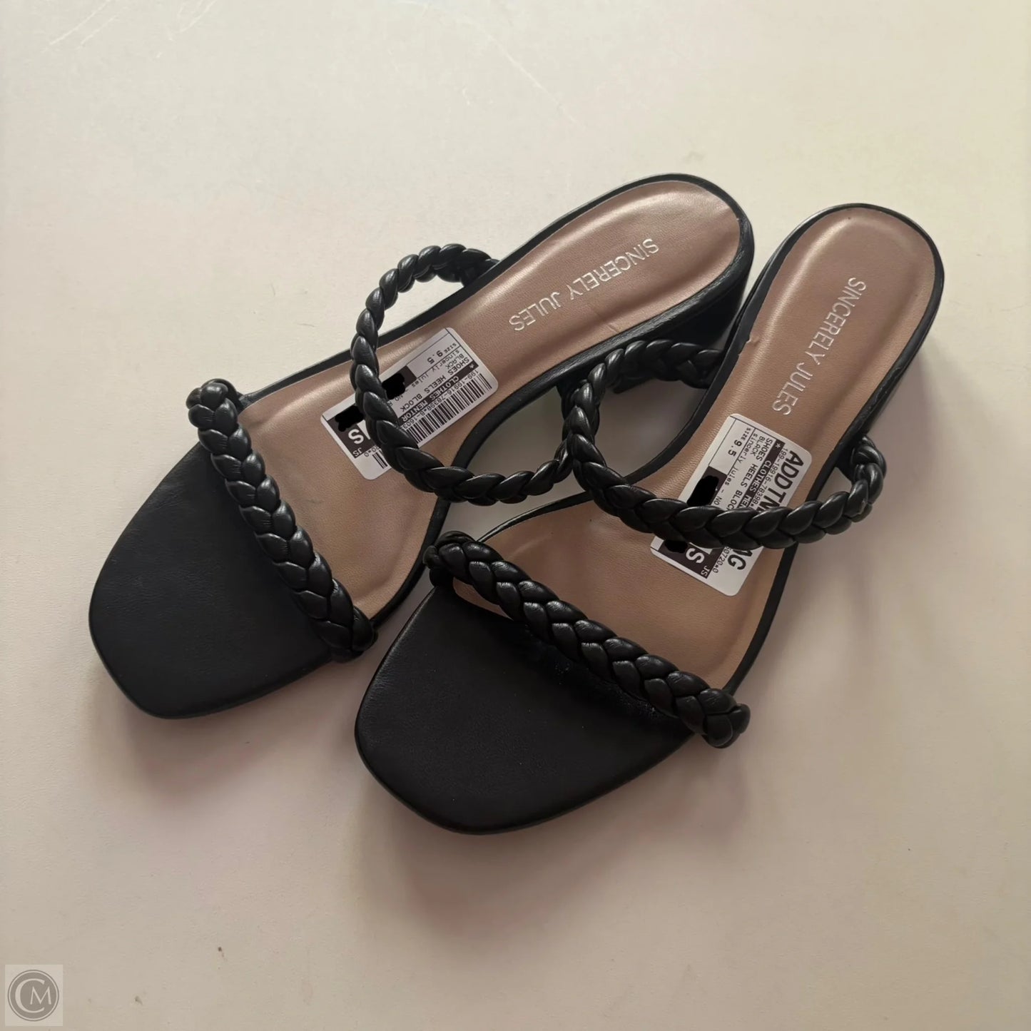 Shoes Heels Block By sincerly jules In Black, Size: 9.5