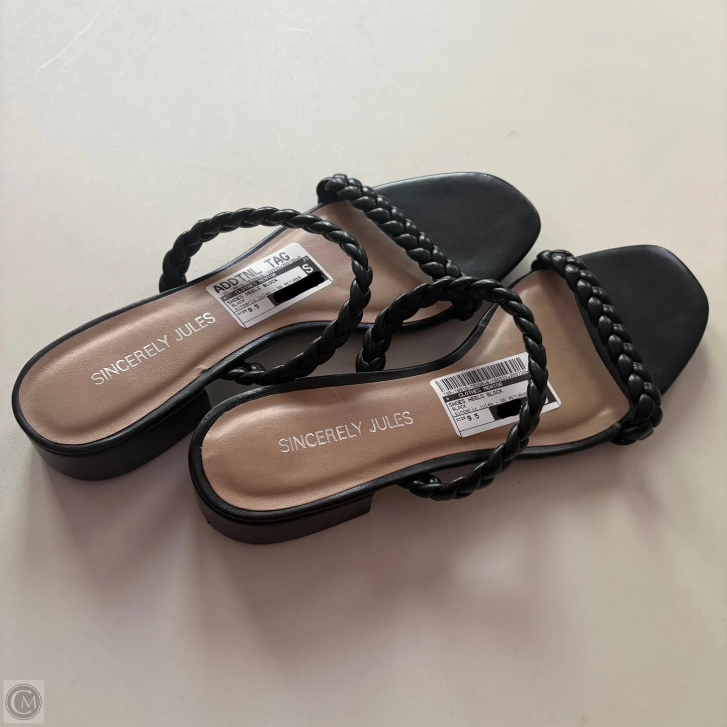 Shoes Heels Block By sincerly jules In Black, Size: 9.5