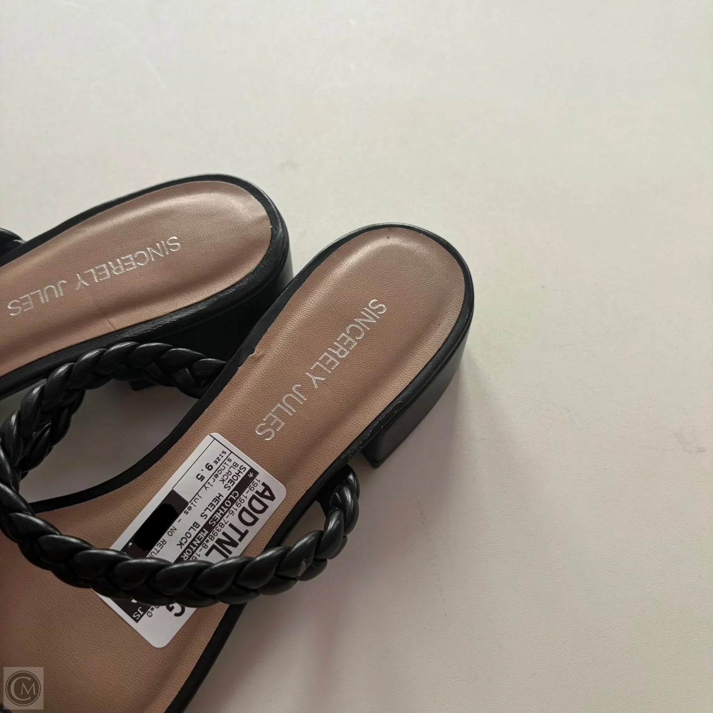 Shoes Heels Block By sincerly jules In Black, Size: 9.5
