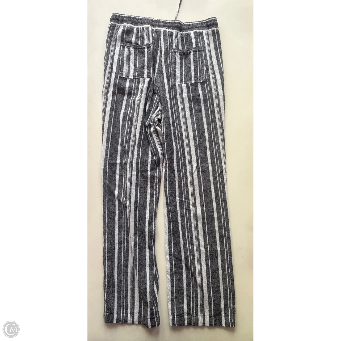 Pants Lounge By Ellen Tracy In Striped Pattern, Size: M