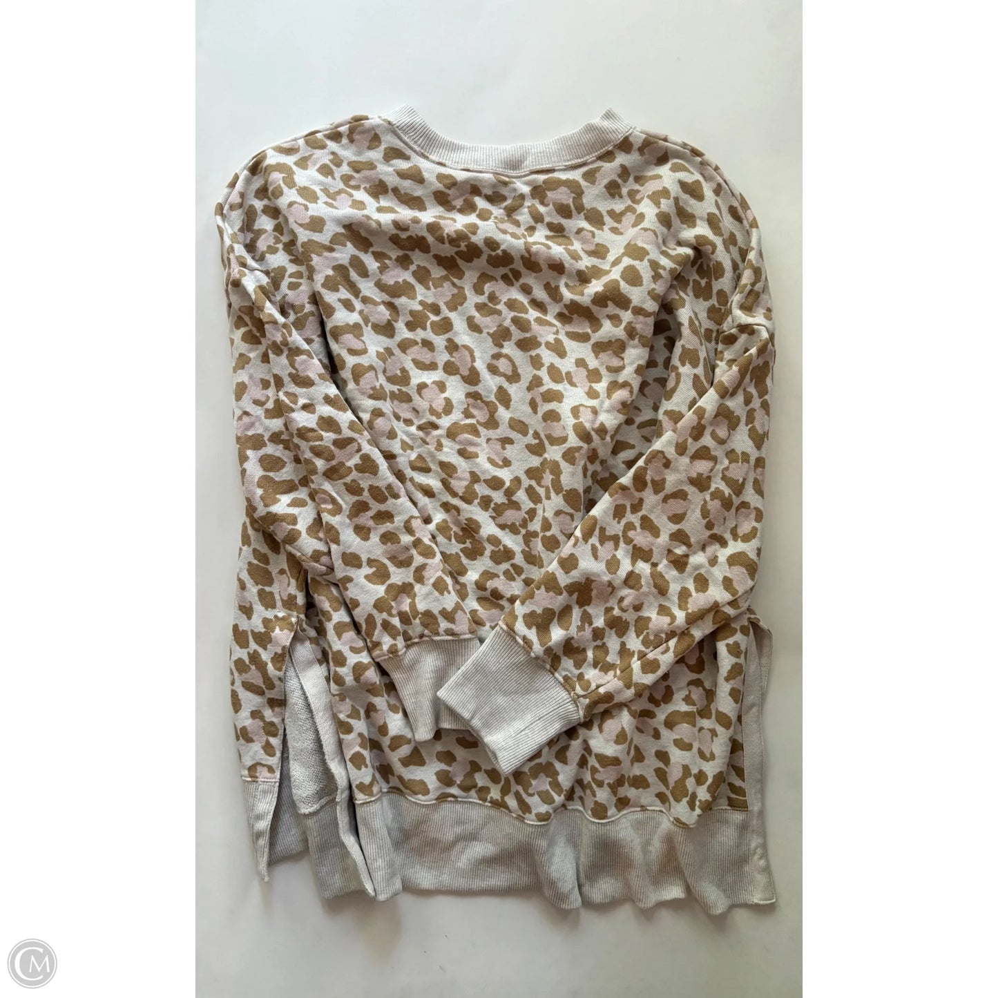 Sweater By Aerie In Leopard Print, Size: Xl