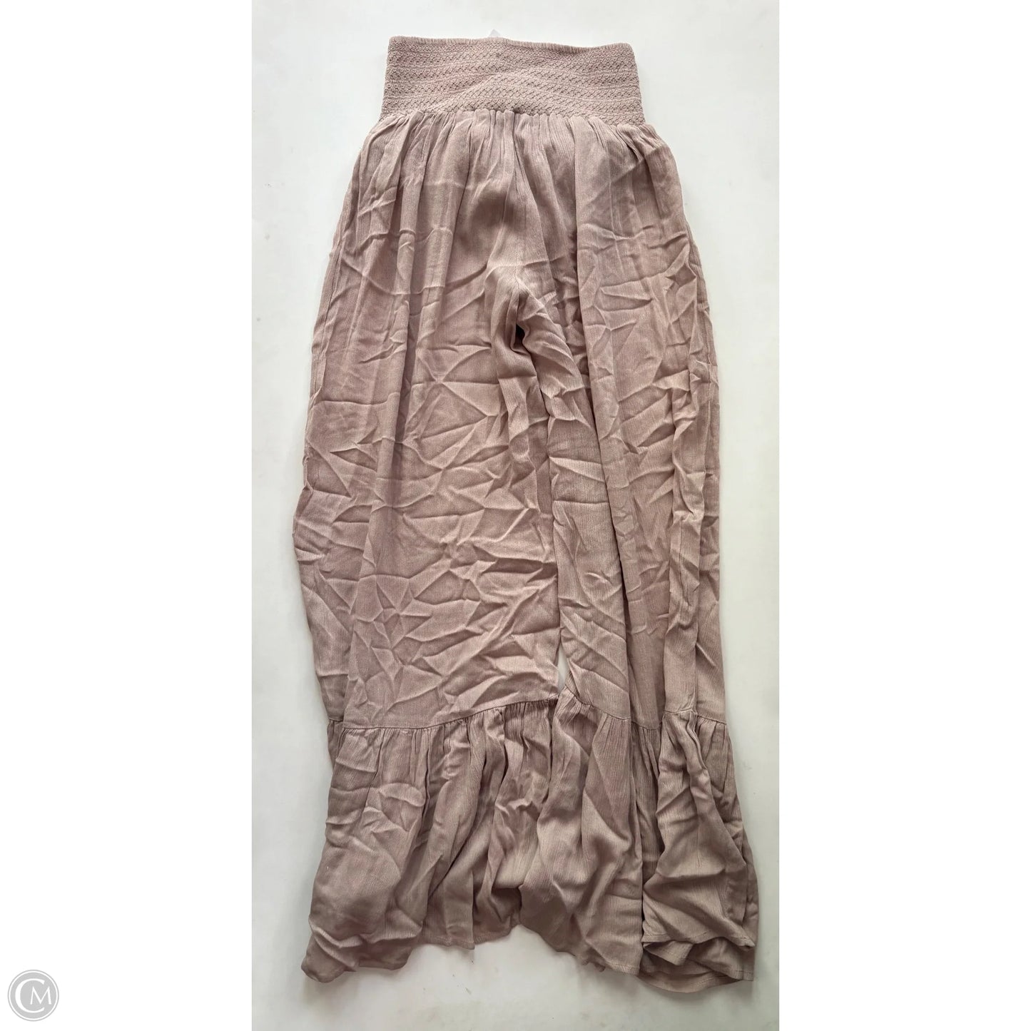Wide Leg Pants By Mustard Seed In Tan, Size: S