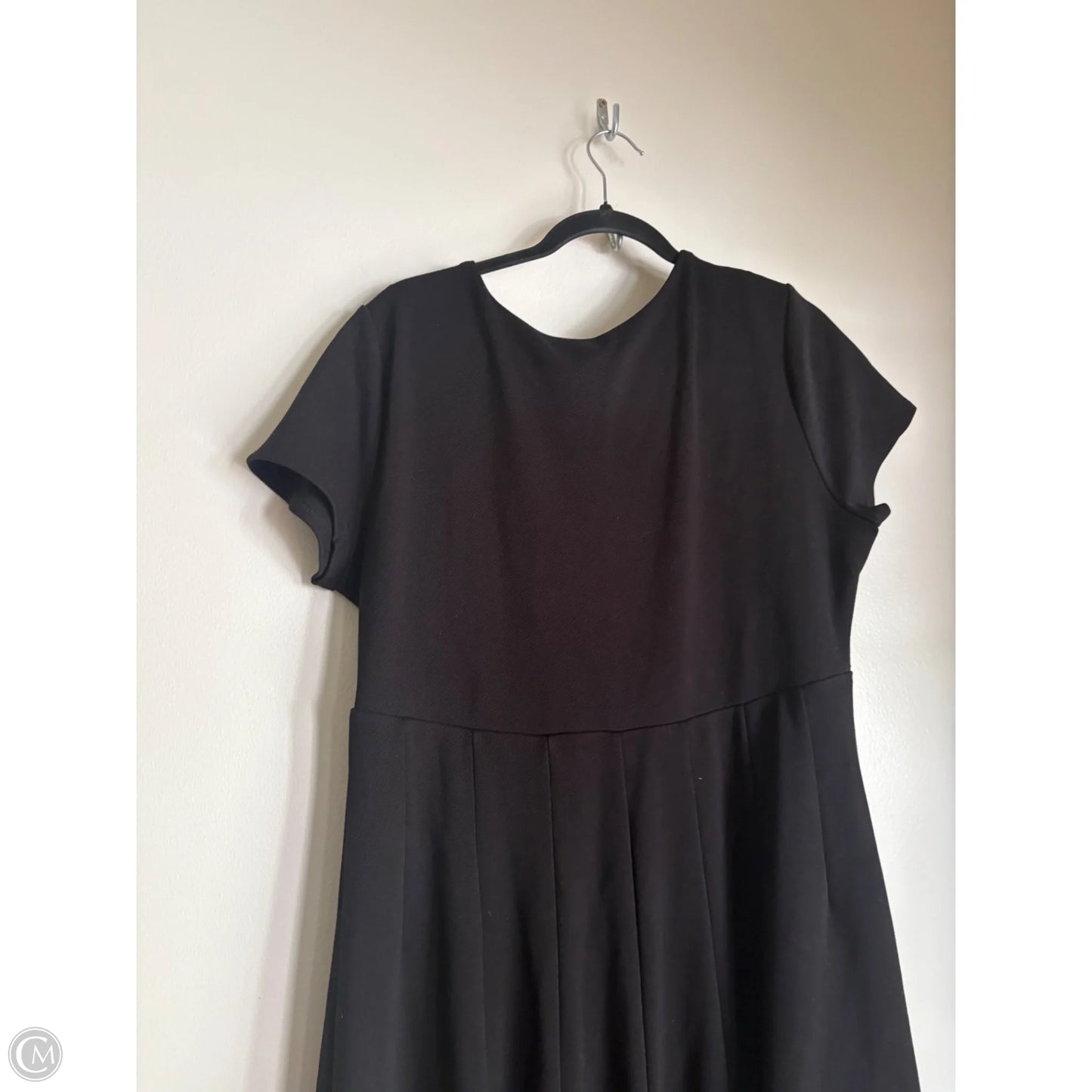 Dress Casual Midi By Maeve In Black, Size: Xl