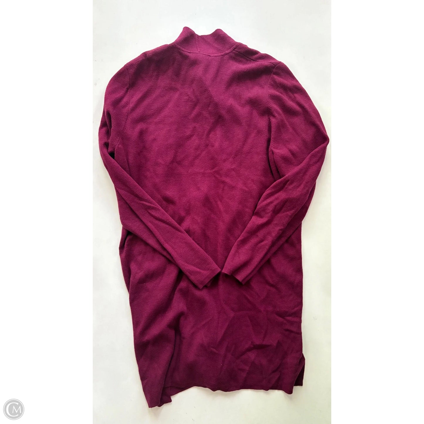 Cardigan By Ann Taylor In Purple, Size: Xl