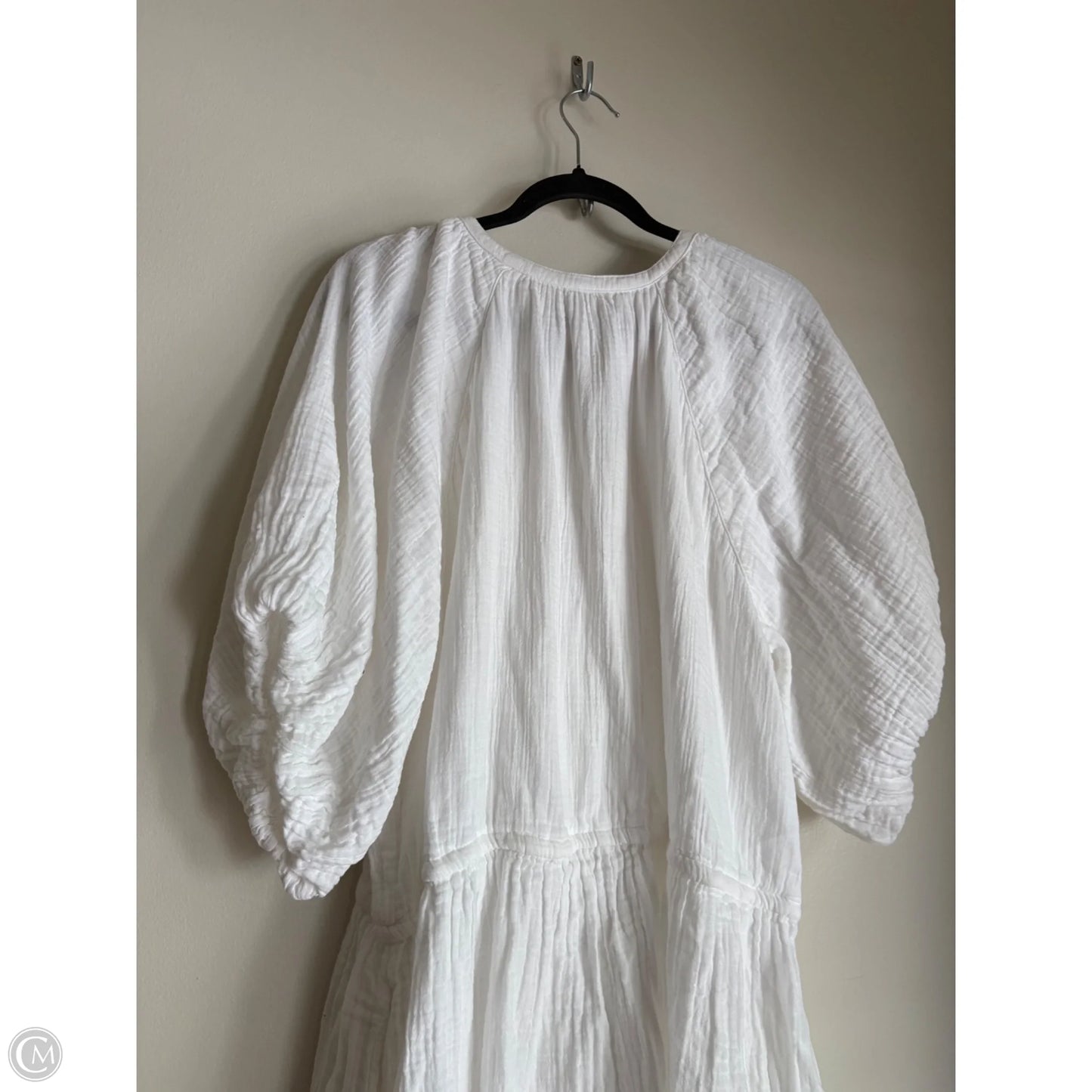 Dress Casual Midi By Old Navy In White, Size: Xxl