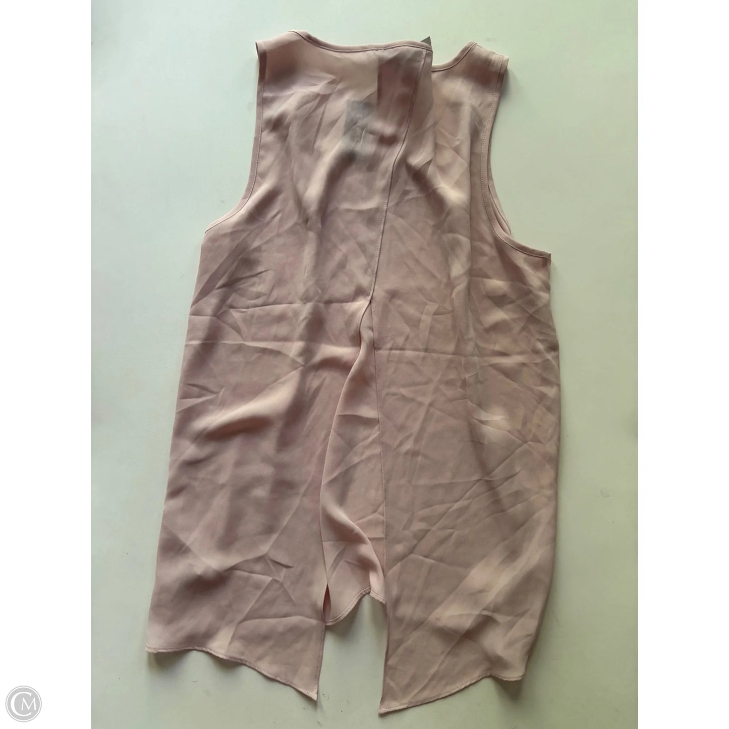 Blouse Sleeveless By Express In Pink, Size: M