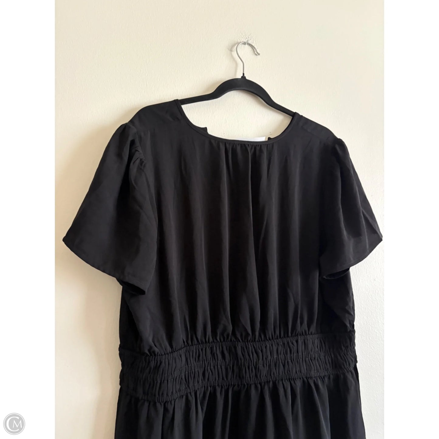 Dress Casual Midi By Express In Black, Size: Xl