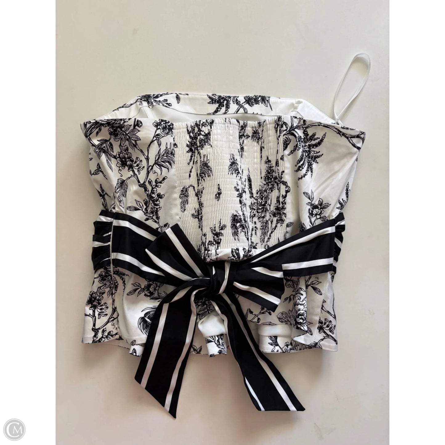 Top Sleeveless By White House Black Market In Black & White, Size: 14