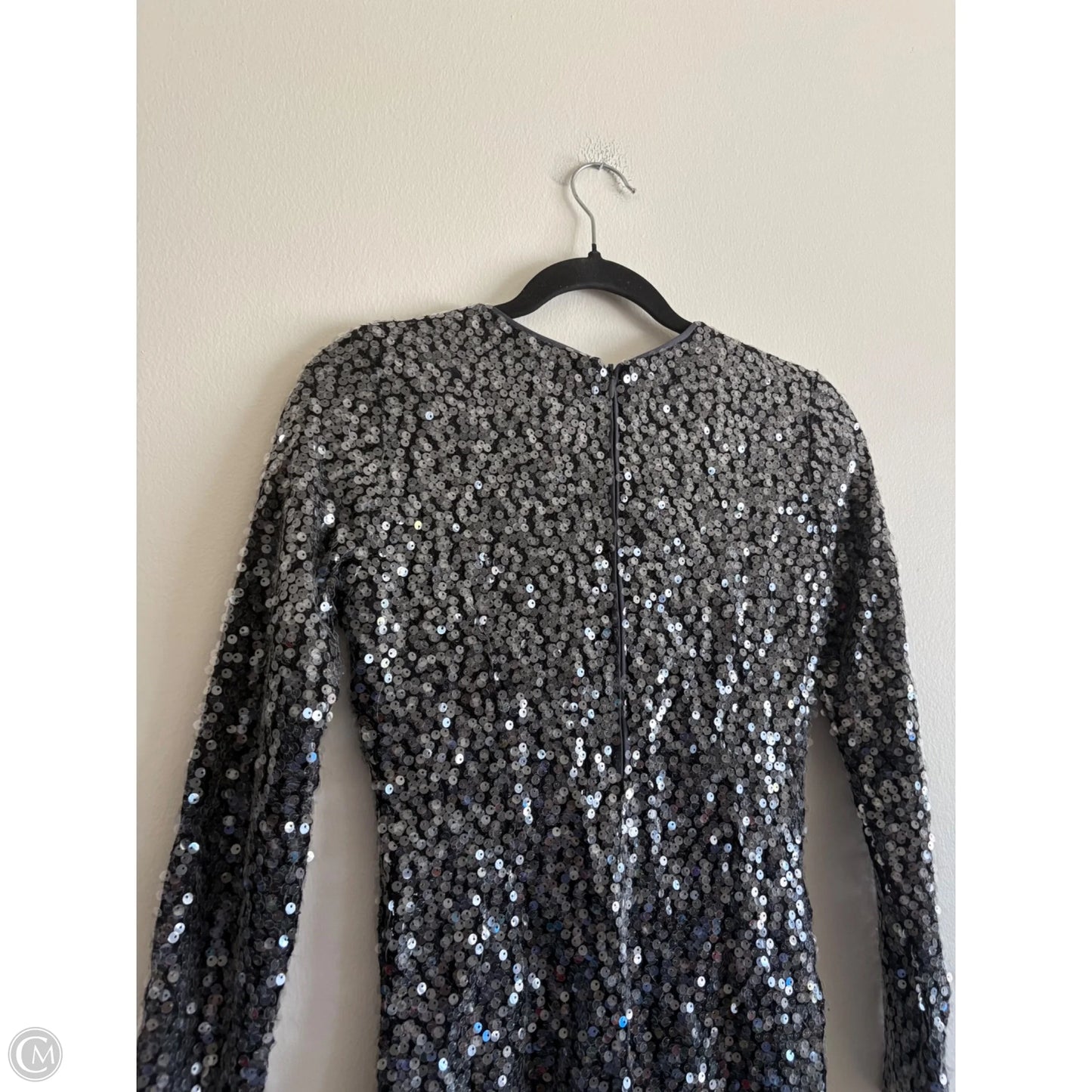 Dress Party Short By MAIA In Grey & Silver, Size: 2
