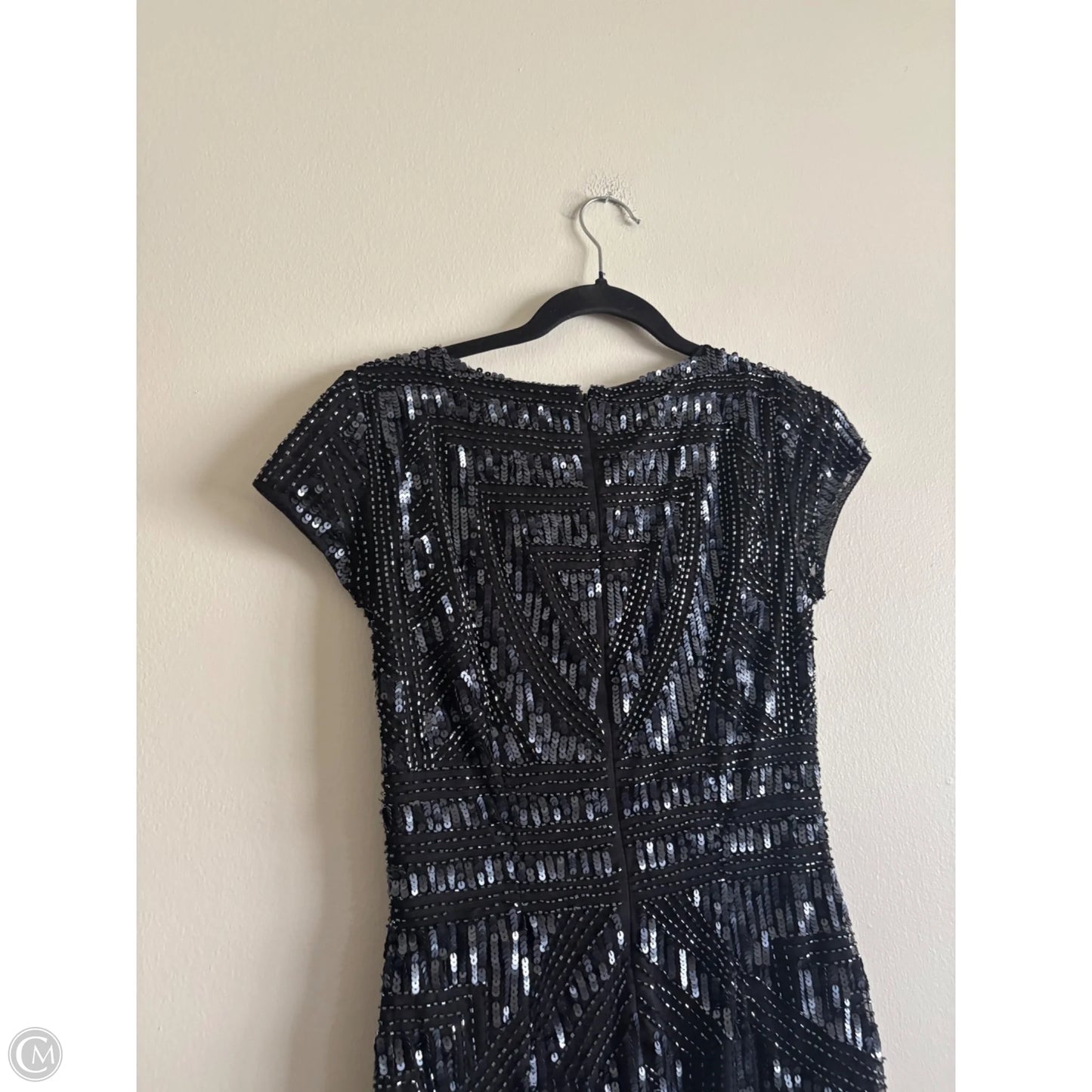 Dress Party Short By Adrianna Papell In Black, Size: 2