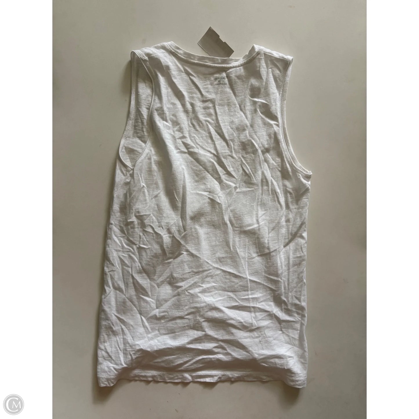 Top Sleeveless By Madewell In White, Size: Xs