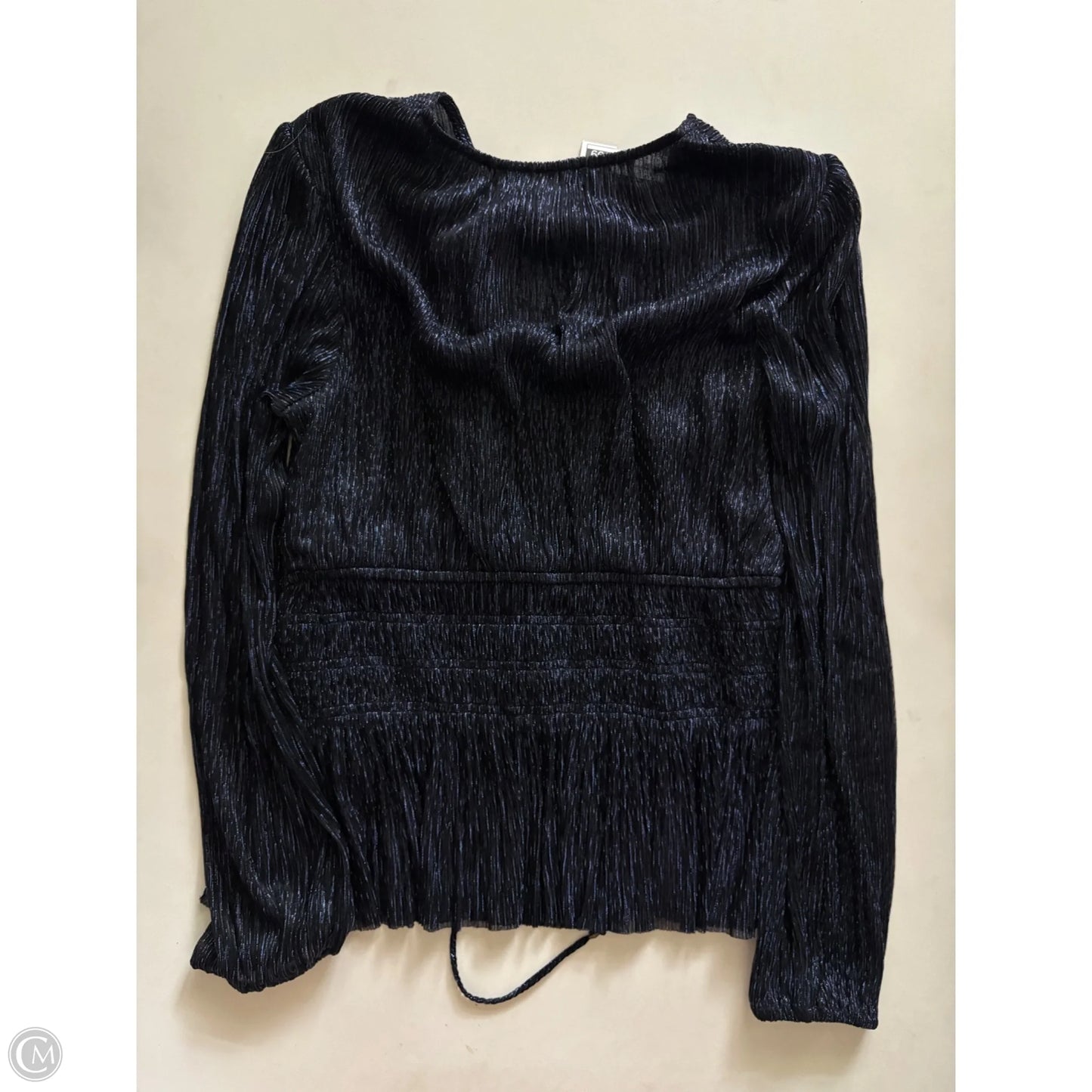 Top Long Sleeve By White House Black Market In Blue, Size: Xs