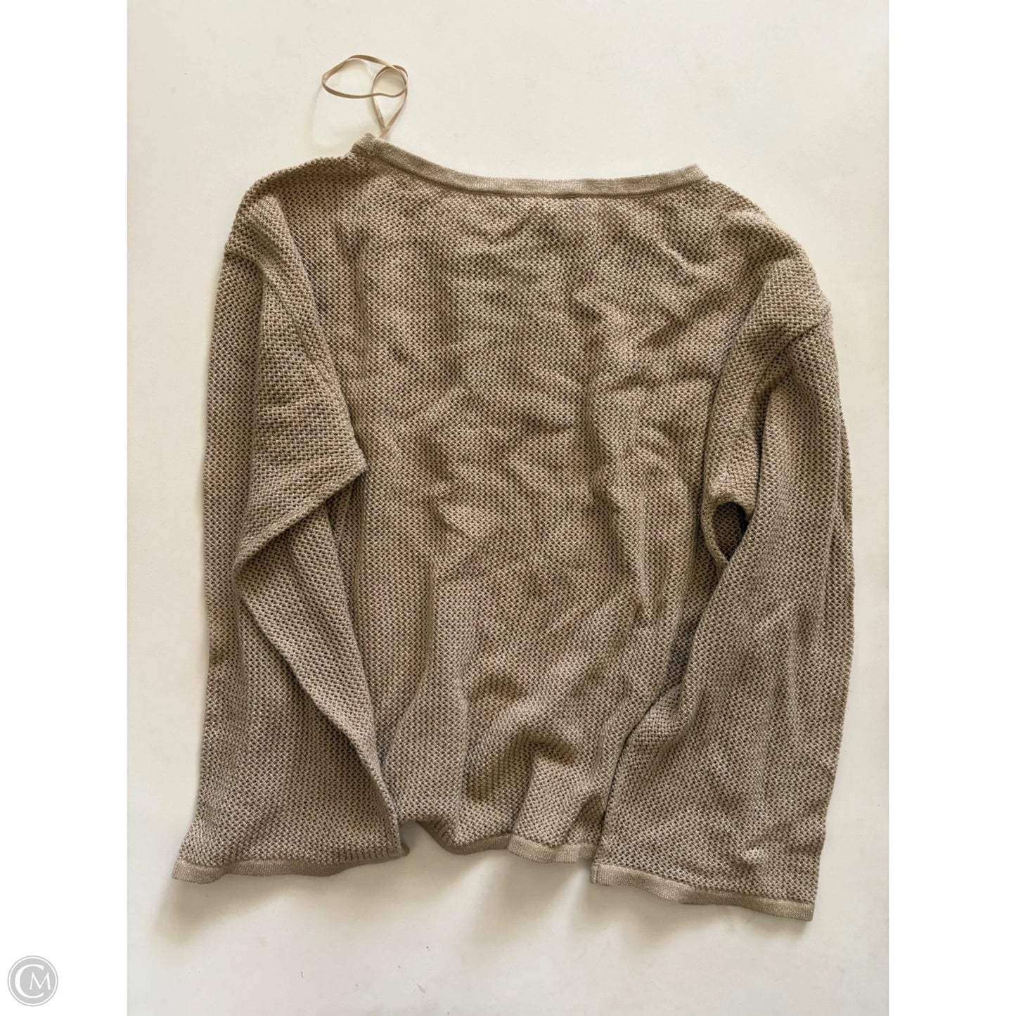 Top Long Sleeve Designer By Michael Kors In Gold, Size: M