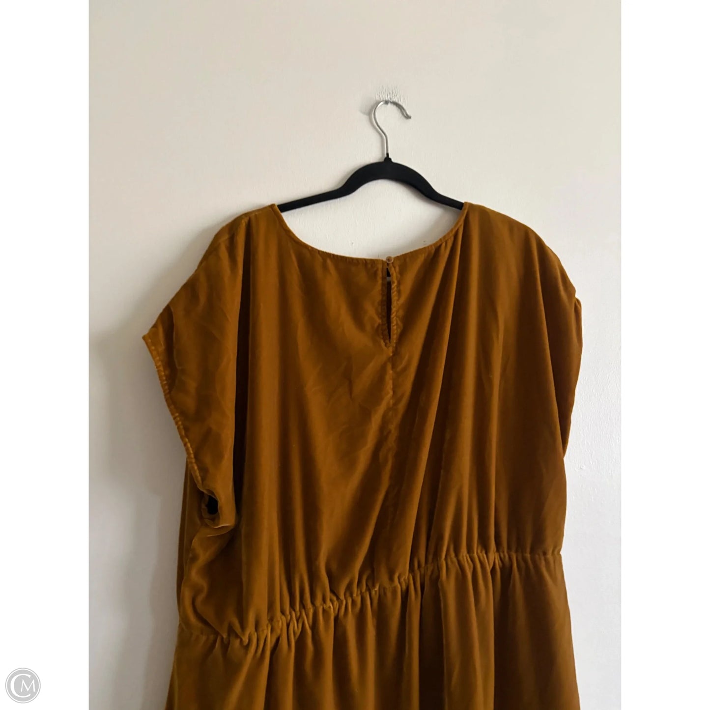 Dress Party Midi By Gap In Gold, Size: Xxl