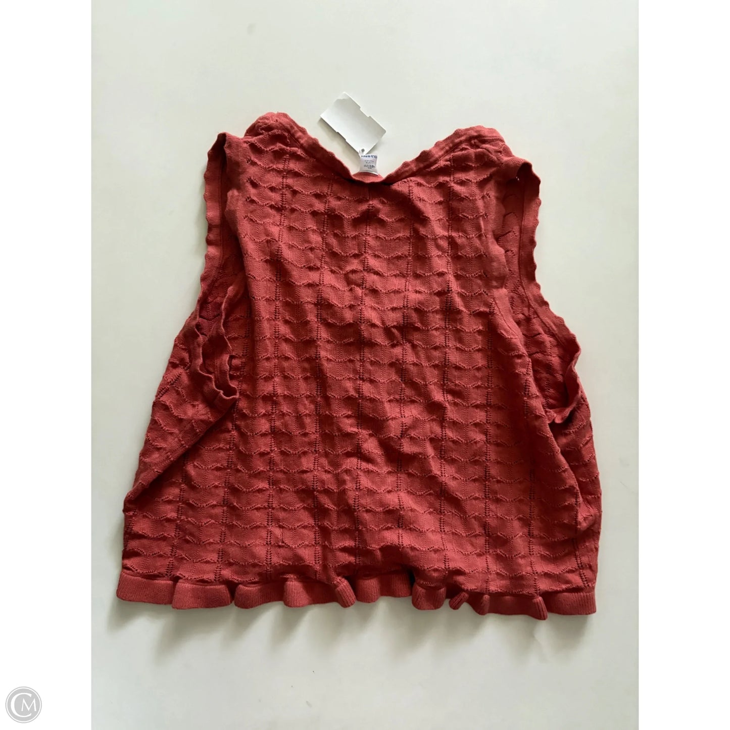Top Sleeveless By Old Navy In Orange, Size: Xlp
