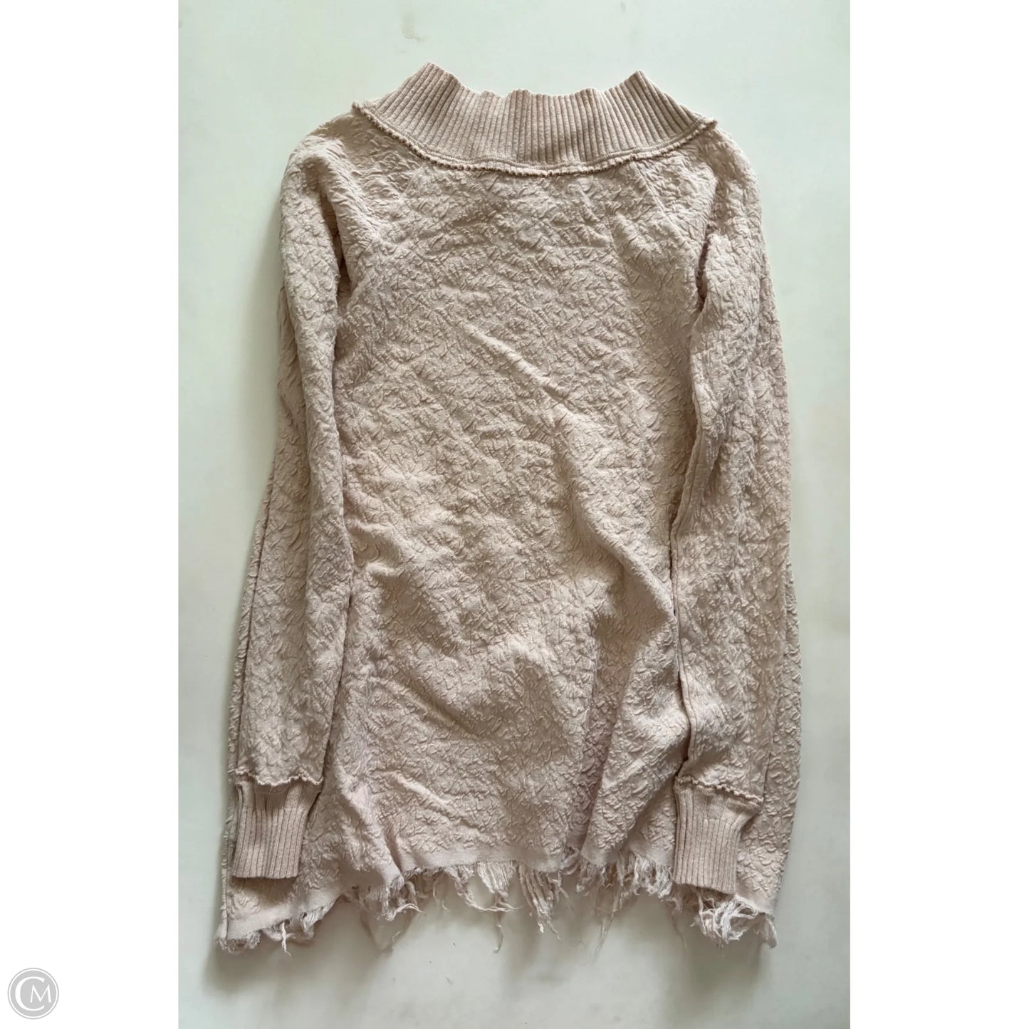 Top Long Sleeve By Free People In Beige, Size: Xs