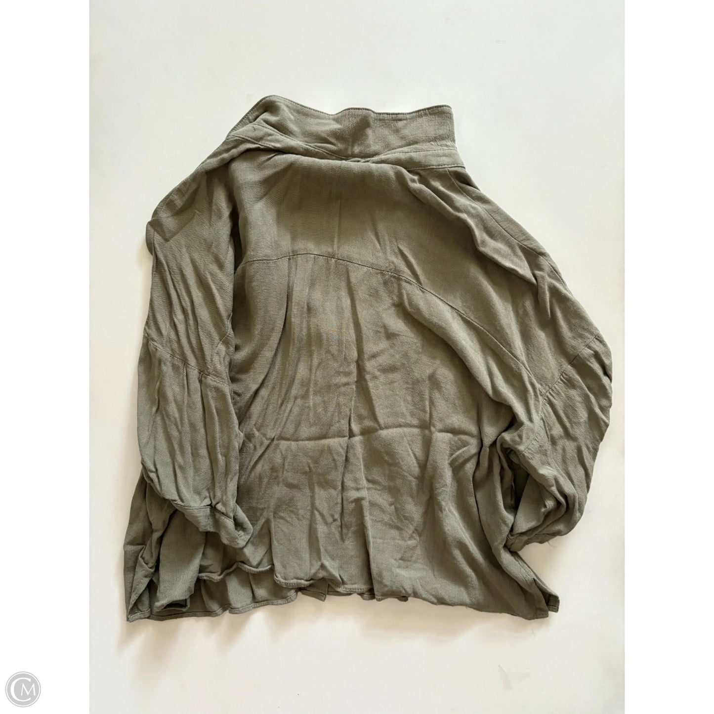 Top Short Sleeve By Moa Moa In Green, Size: Xl