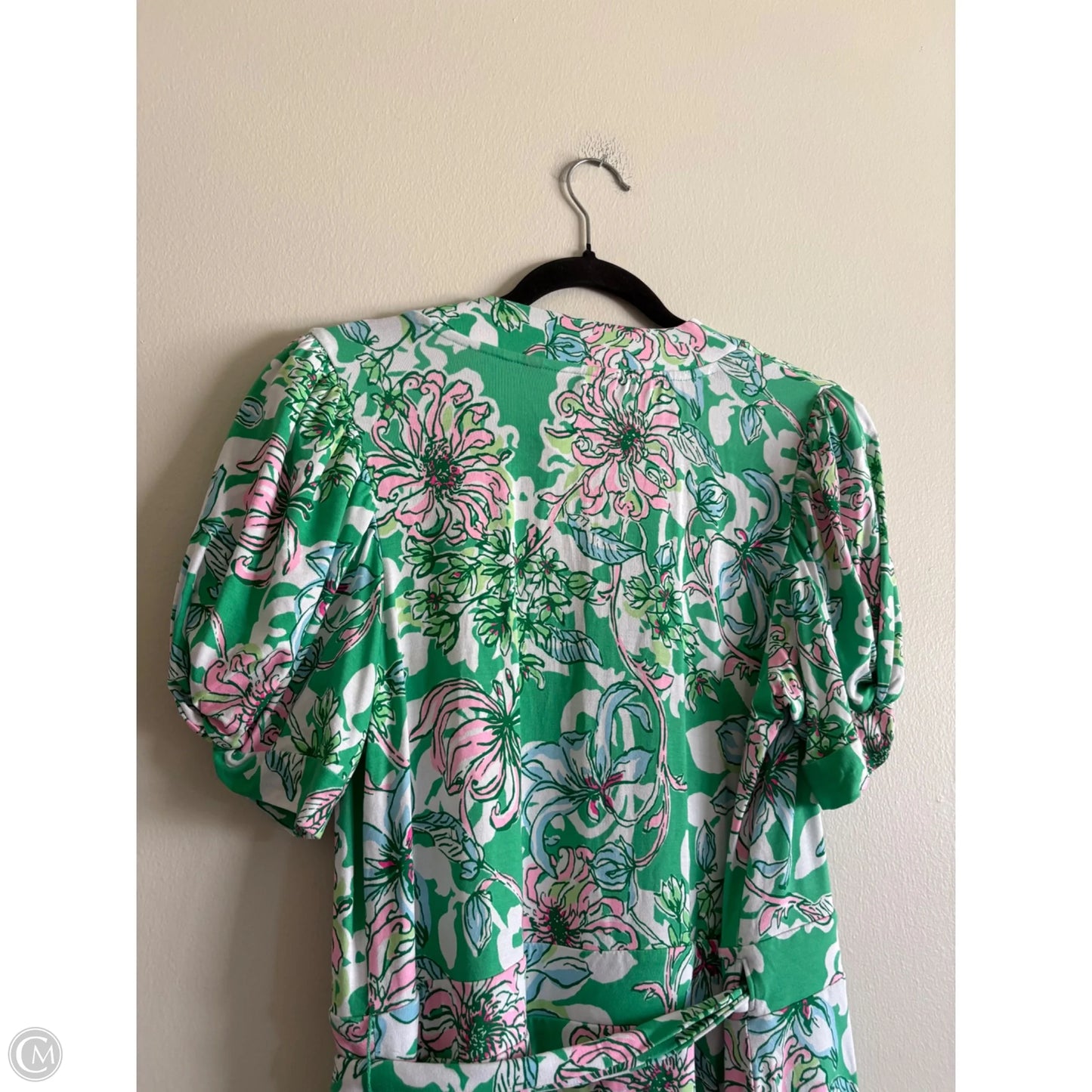 Dress Designer By Lilly Pulitzer In Floral Print, Size: L
