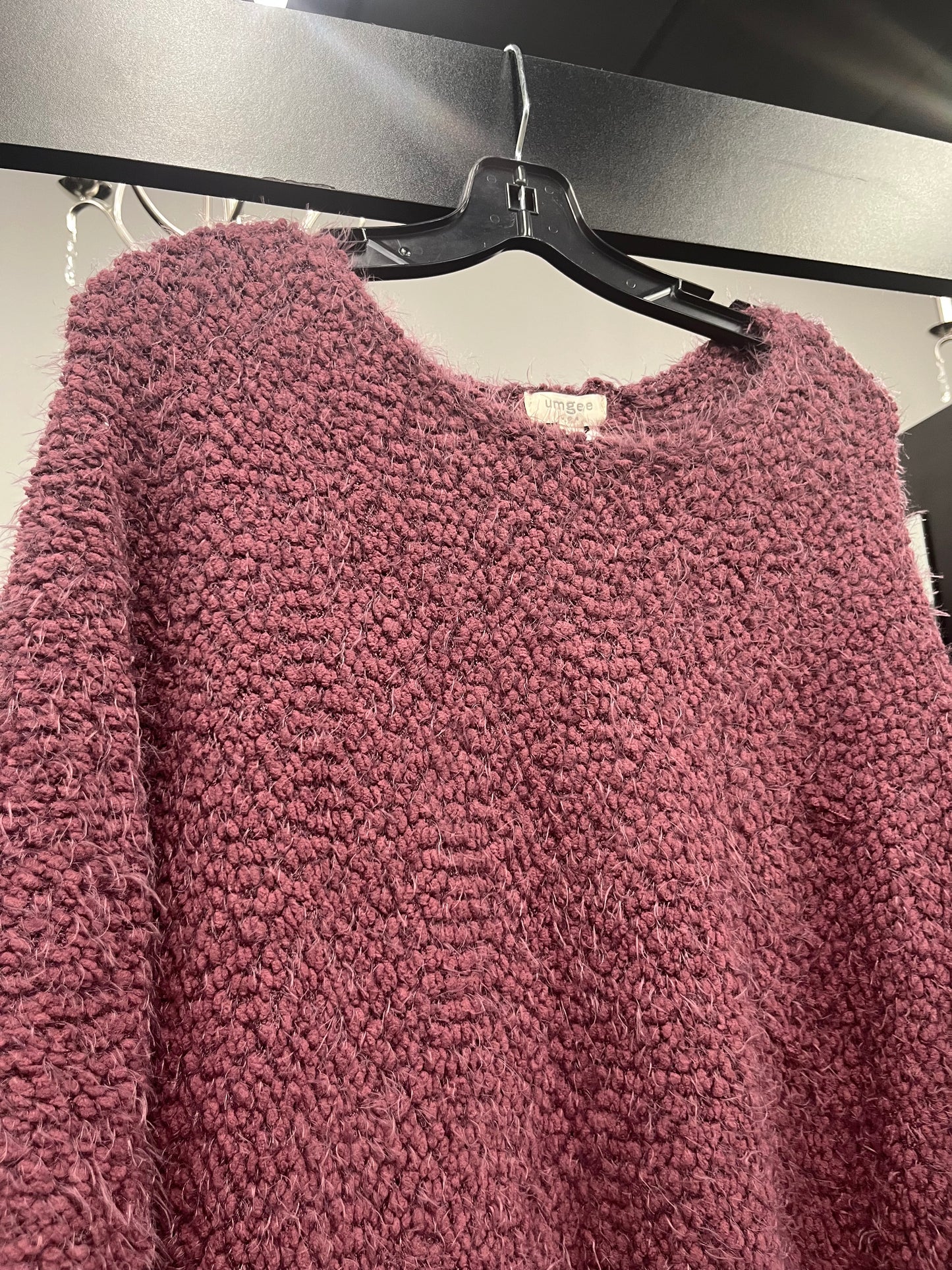 Sweater By Umgee In Plum, Size: M