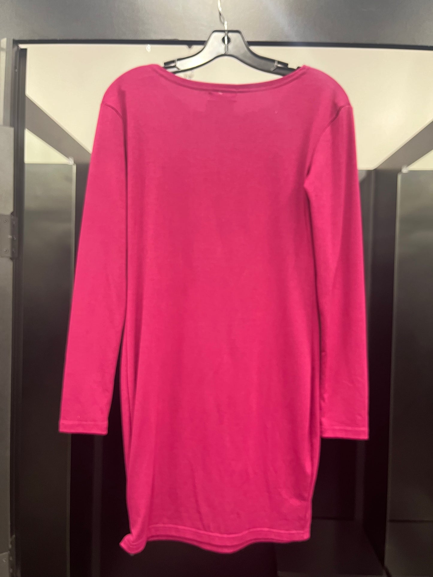 Plum Dress Casual Midi Piko, Size M