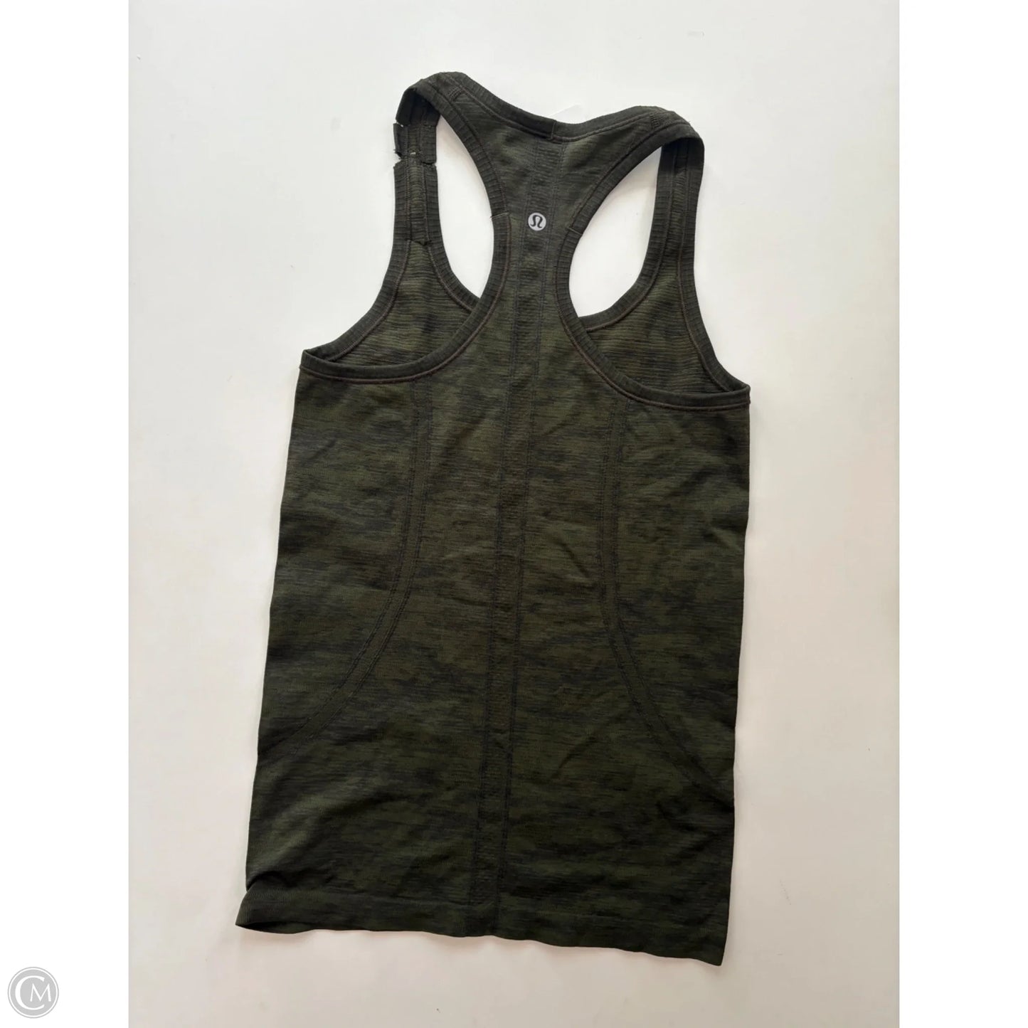 Athletic Tank Top By Lululemon In Green, Size: Xs