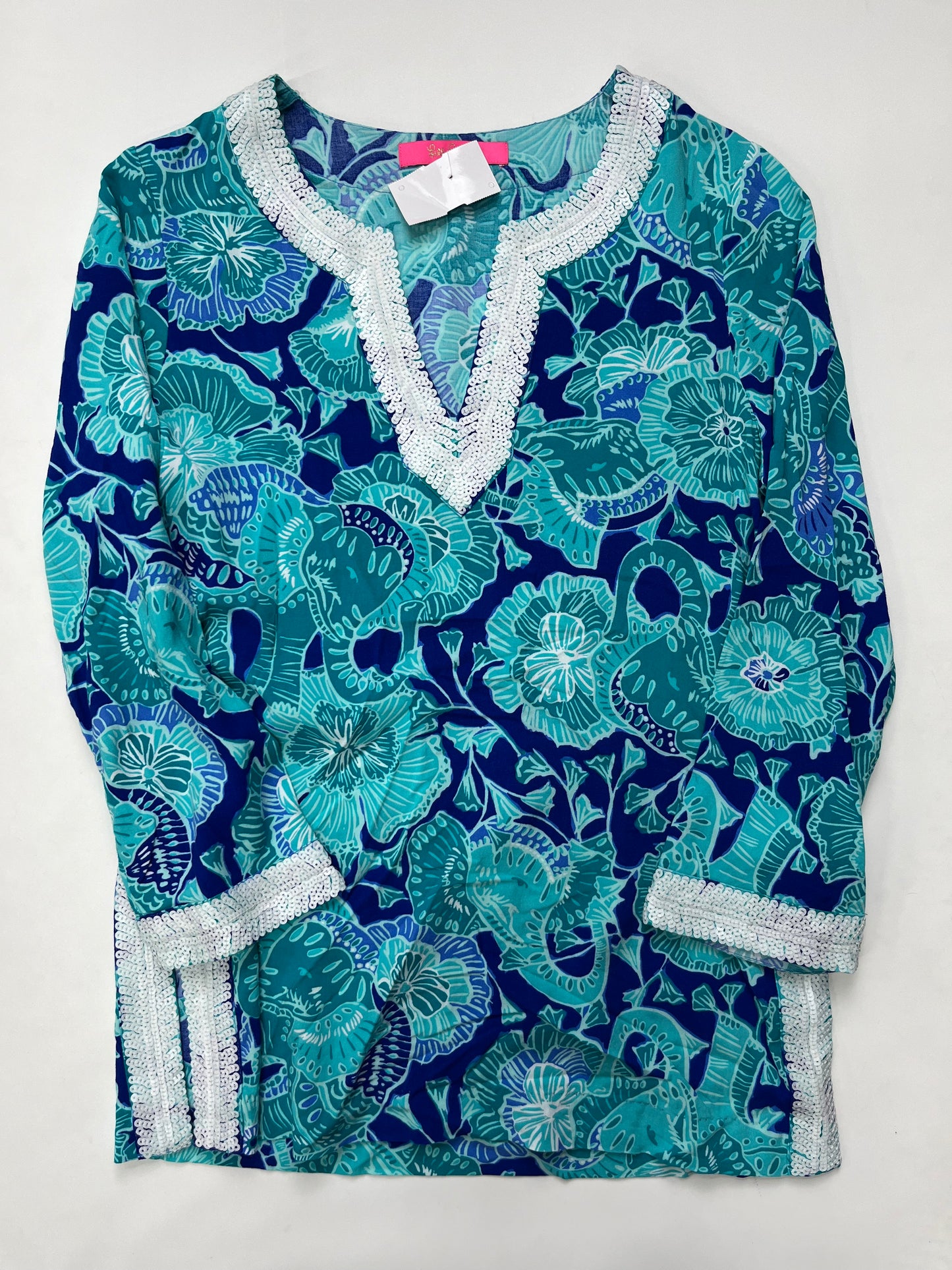Tunic Long Sleeve By Lilly Pulitzer Size: Xs