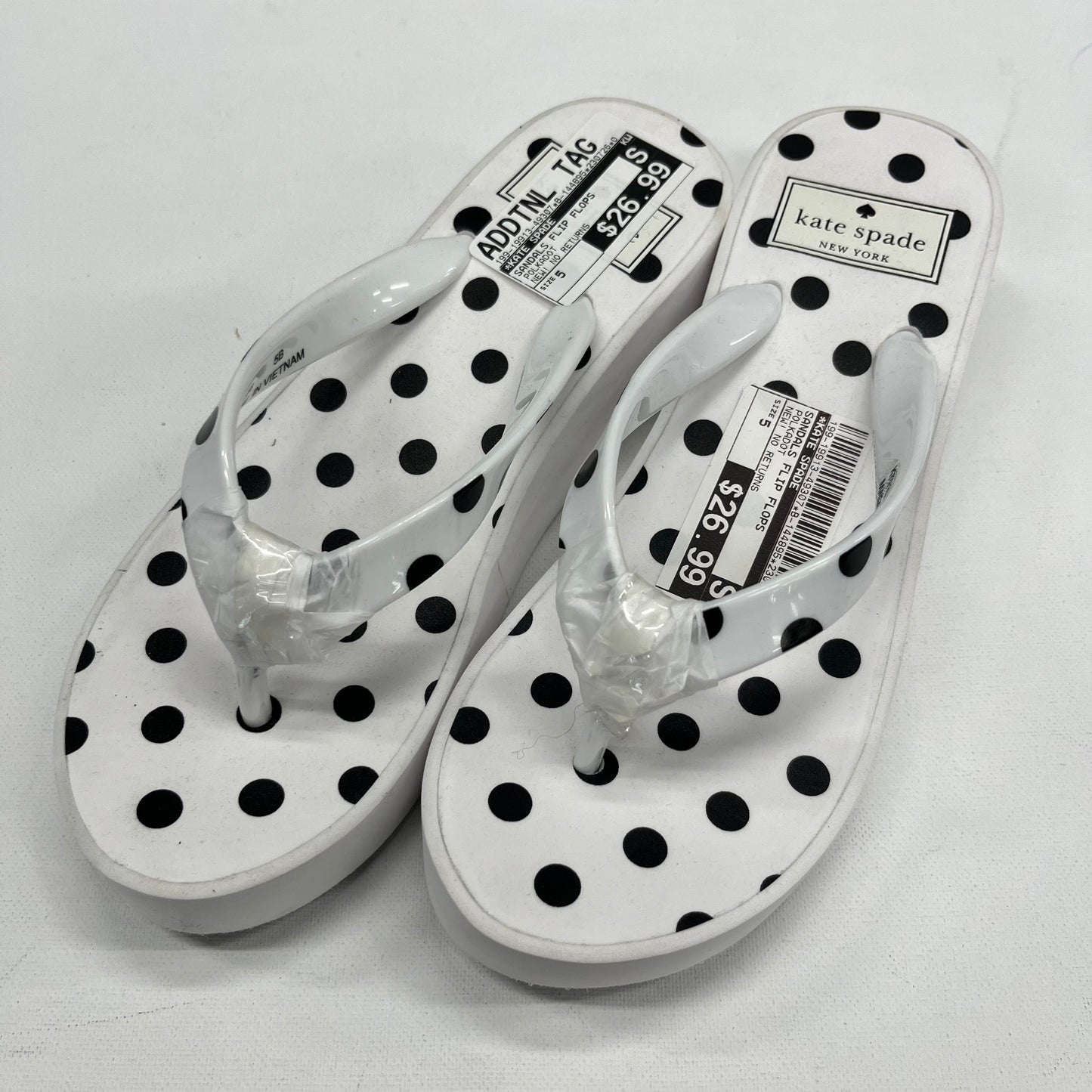 Sandals Flip Flops By Kate Spade Size: 5