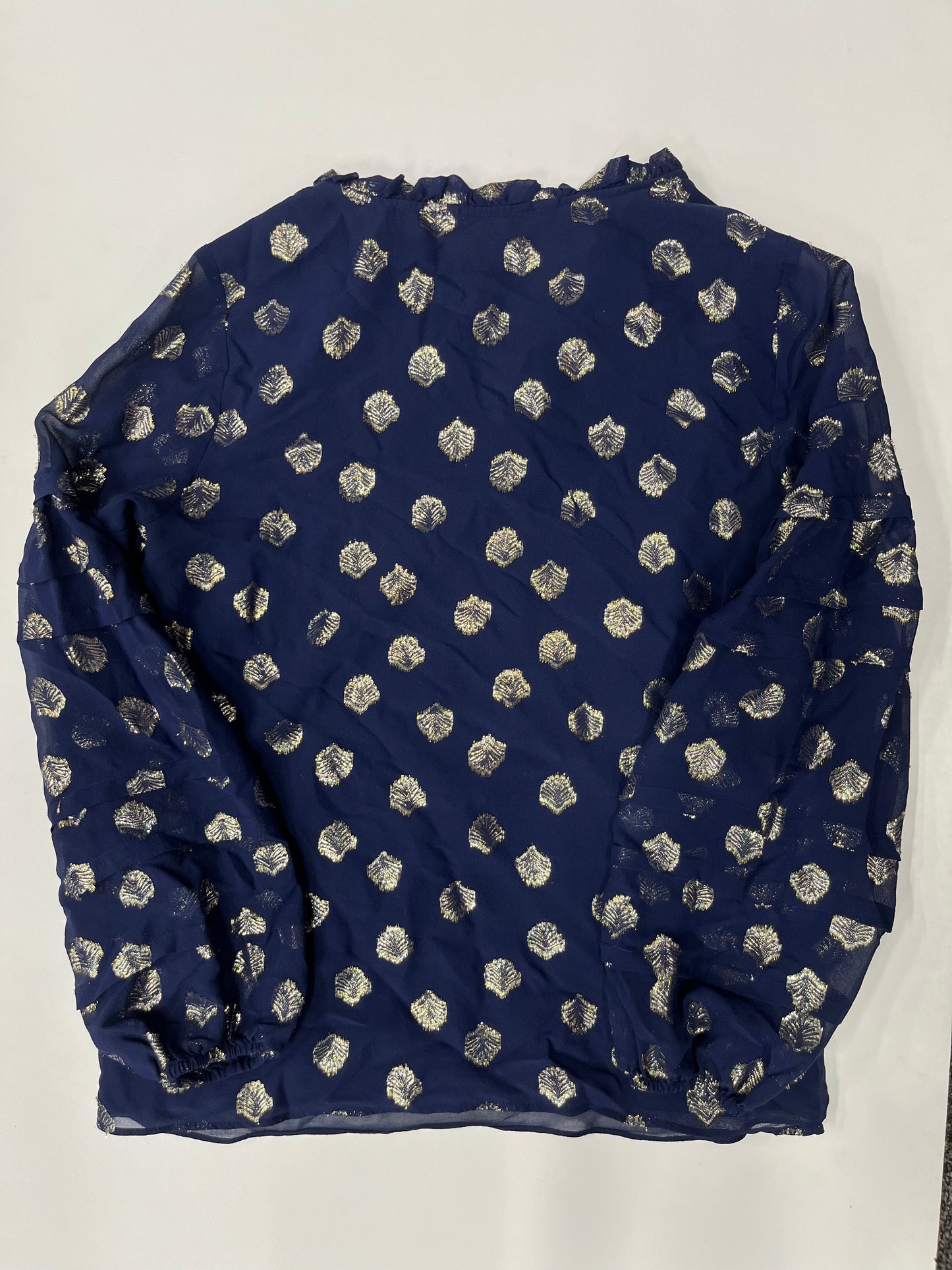 Blouse Long Sleeve By Lilly Pulitzer Size: Xxs