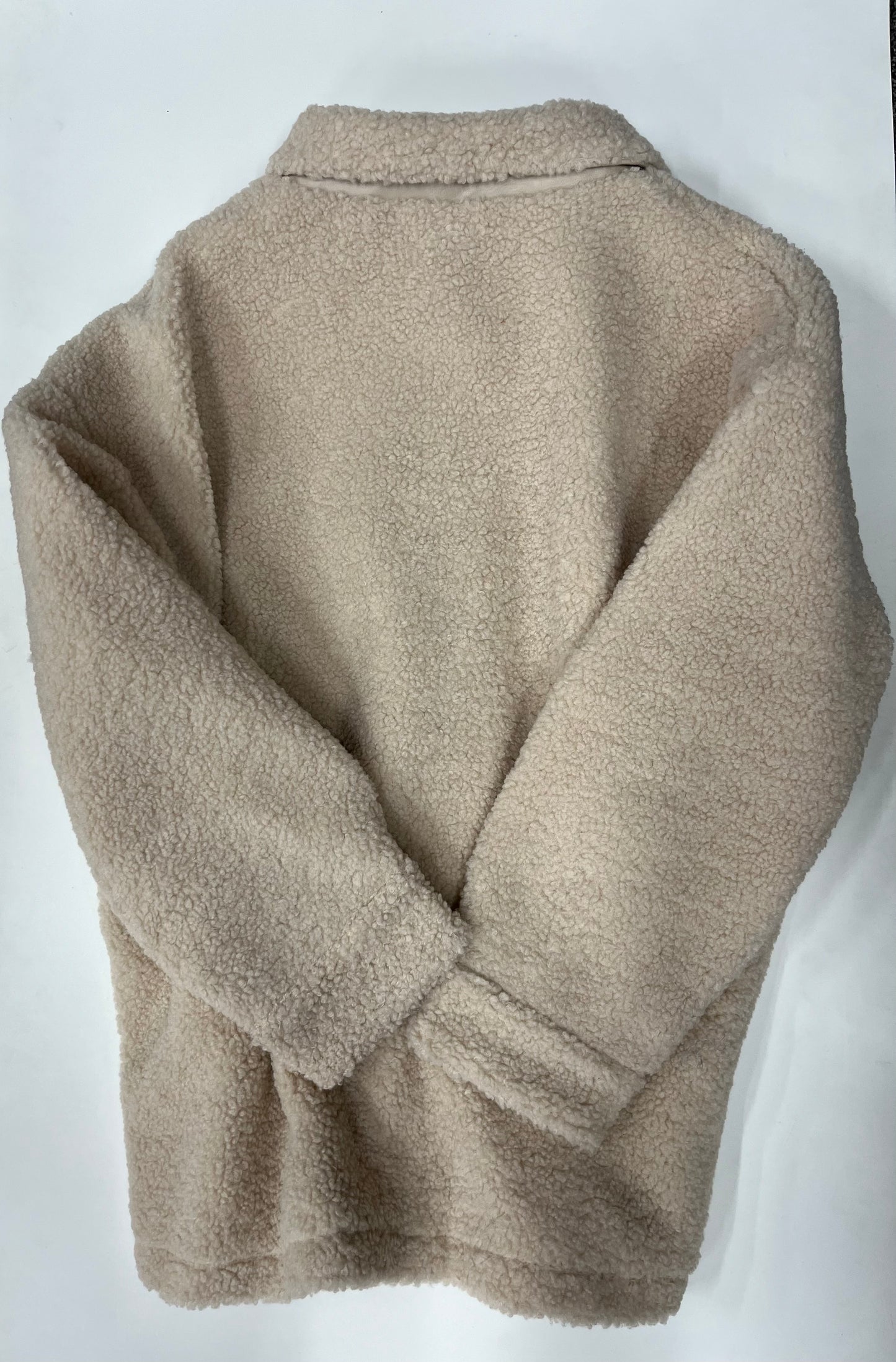 Jacket Faux Fur & Sherpa By Entro Size: M