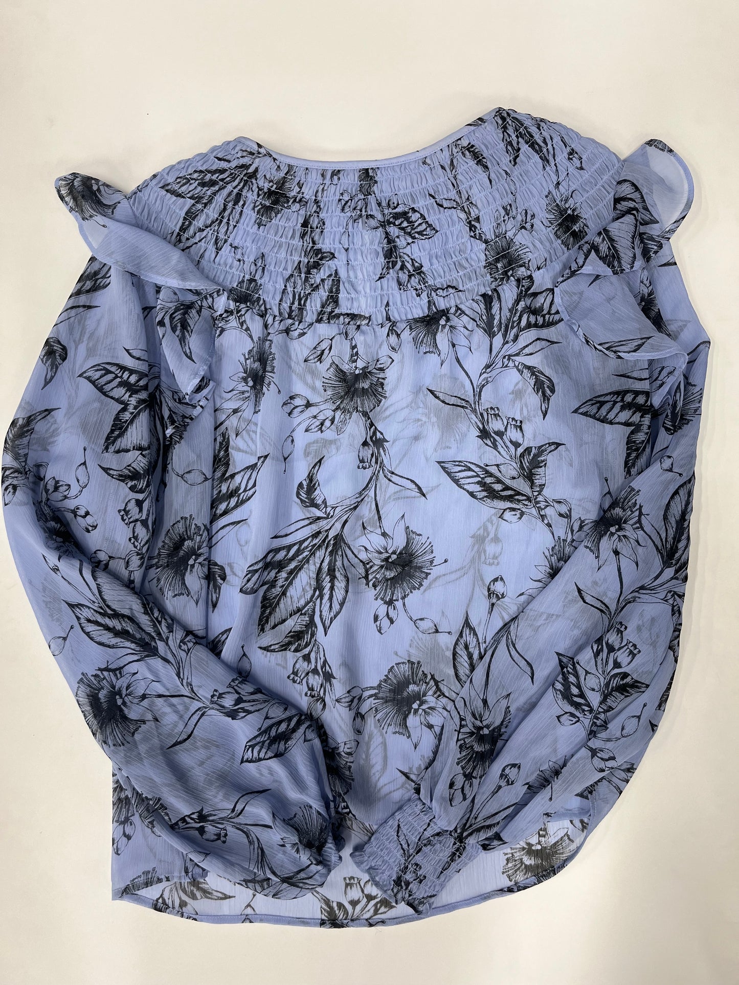 Blouse Long Sleeve By Express Size: M