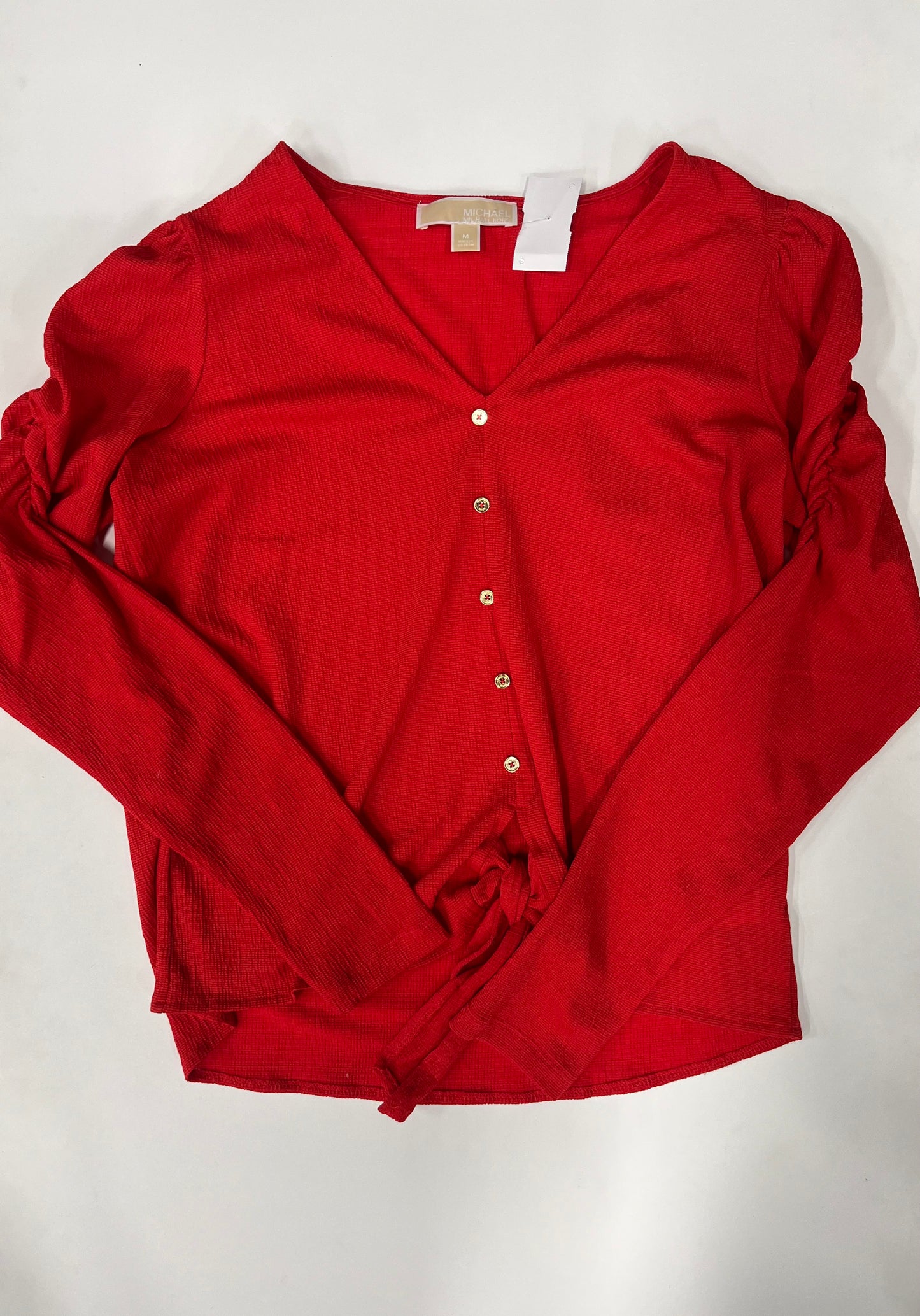 Blouse Long Sleeve By Michael Kors Size: M