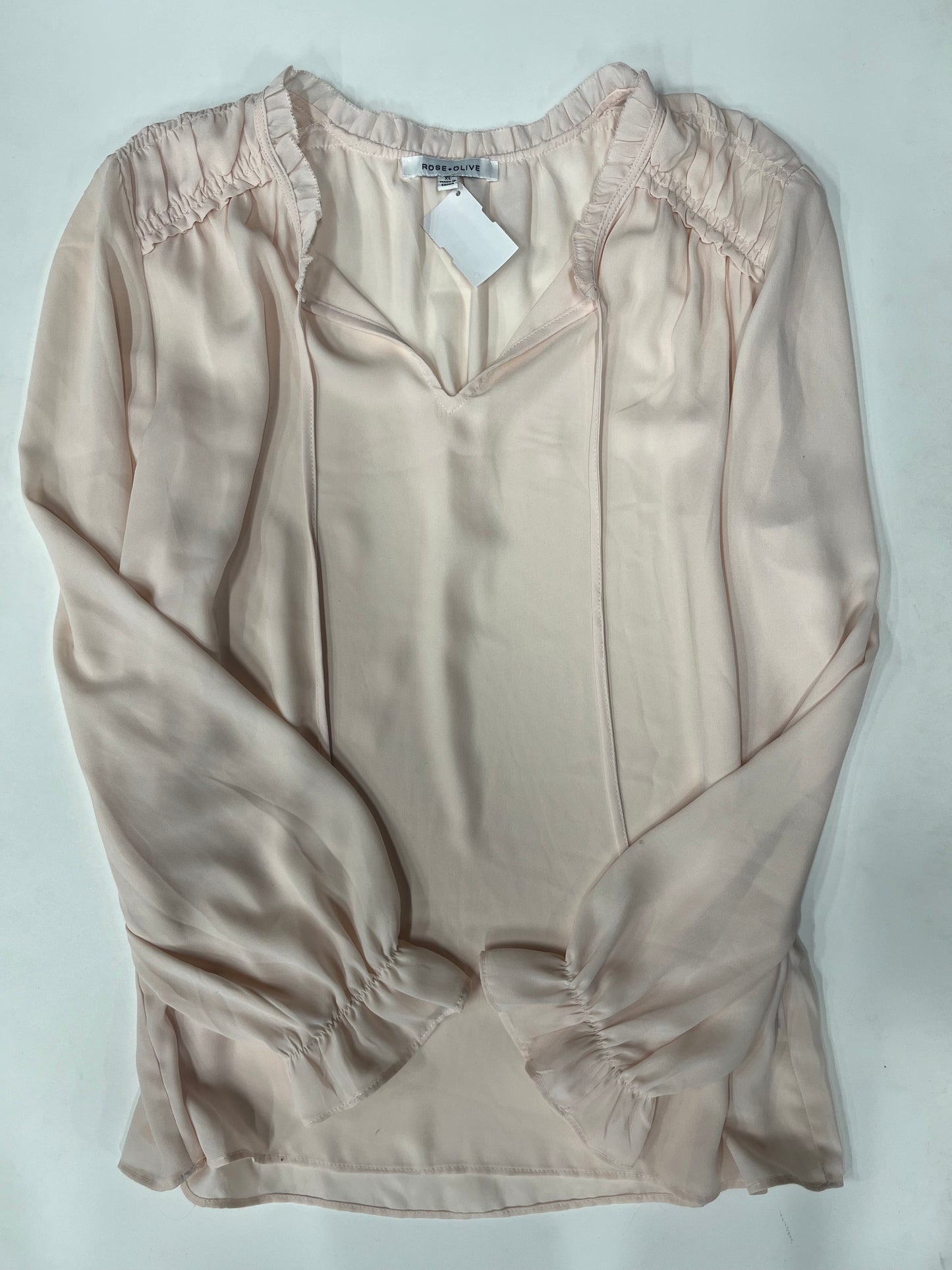 Blouse Long Sleeve By Rose And Olive Size: Xl