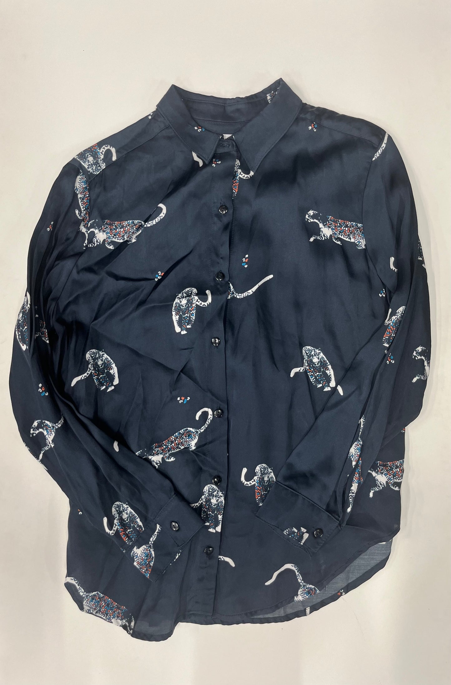 Blouse Long Sleeve By Sam Lavi Size: S