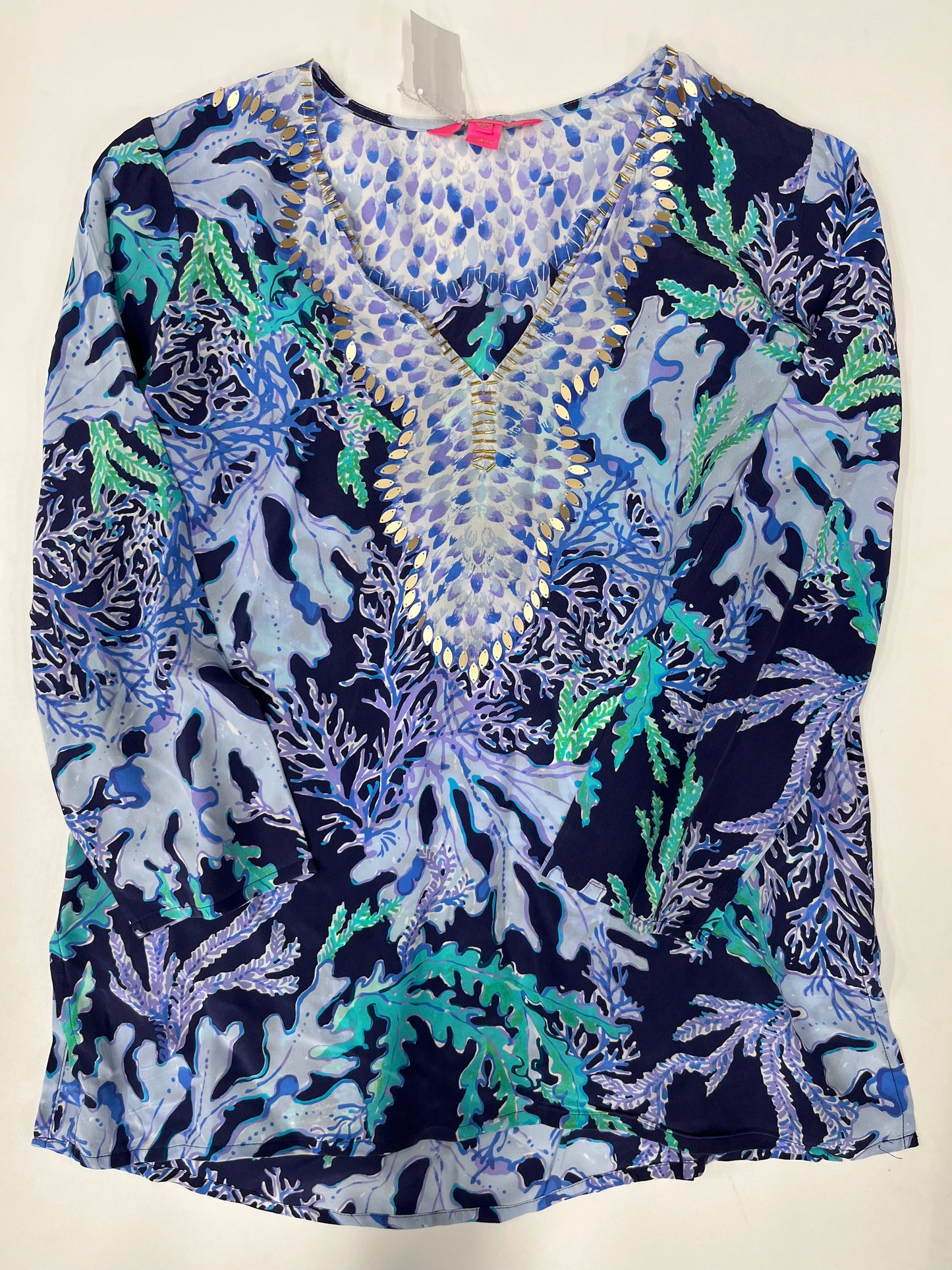 Tunic Long Sleeve By Lilly Pulitzer Size: Xs