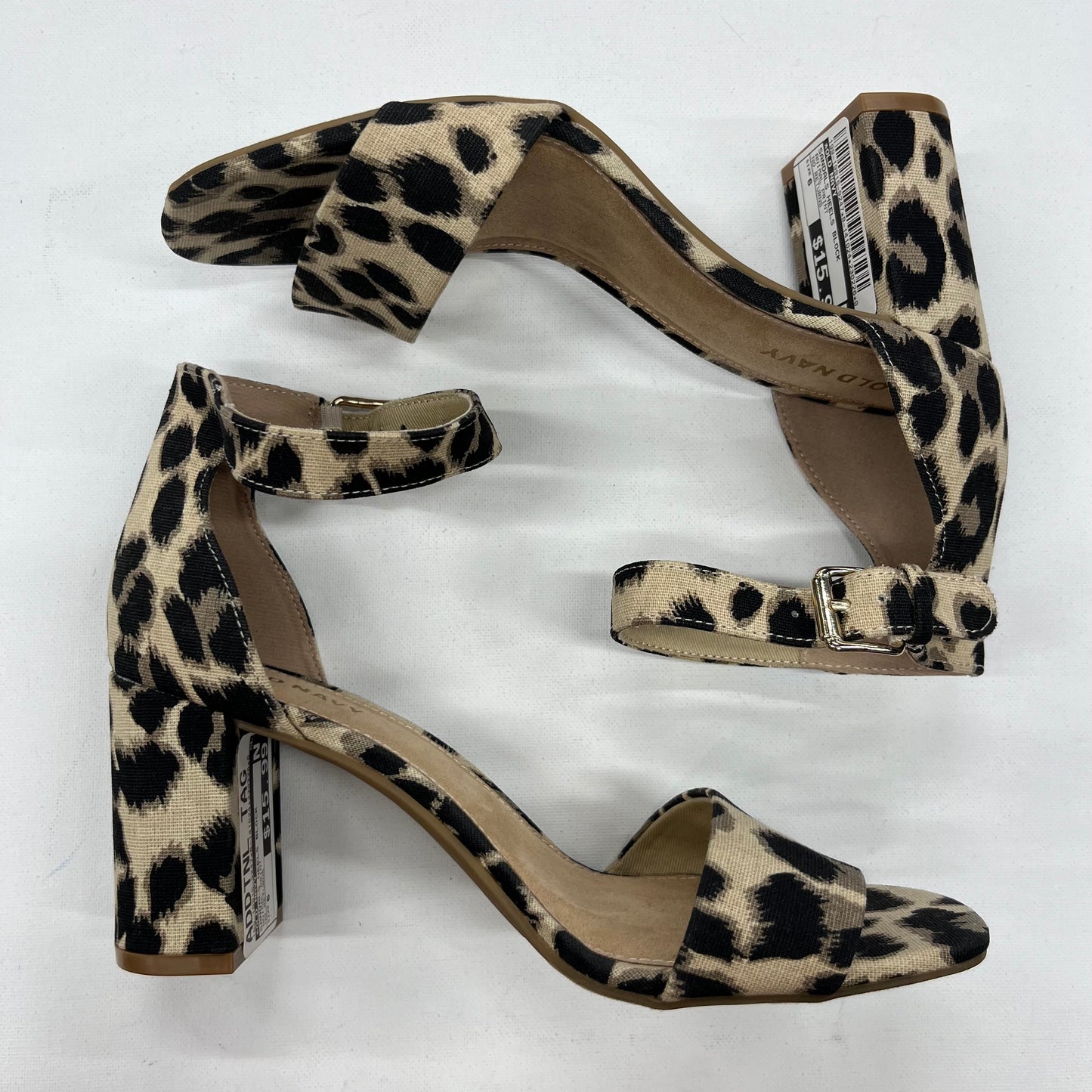 Sandals Heels Block By Old Navy Size: 6