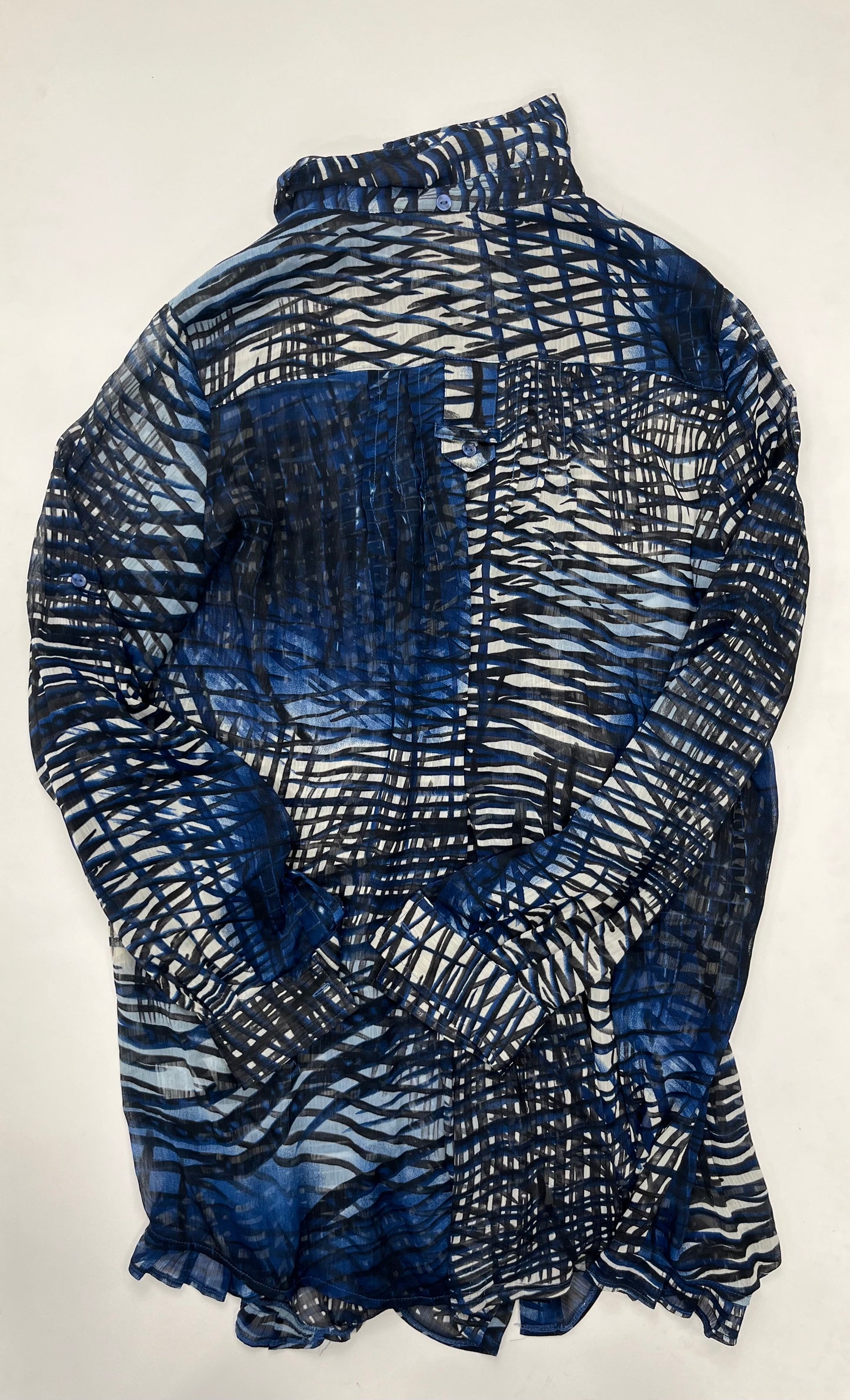 Blouse Long Sleeve By Lisa International Size: 10