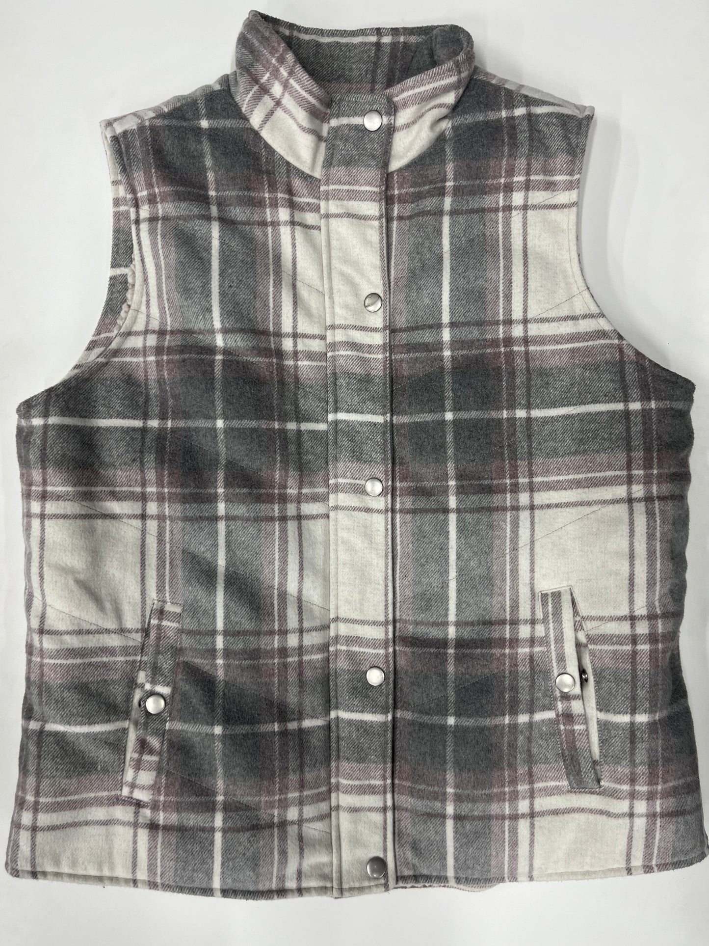 Vest Faux Fur & Sherpa By Thread And Supply Size: L