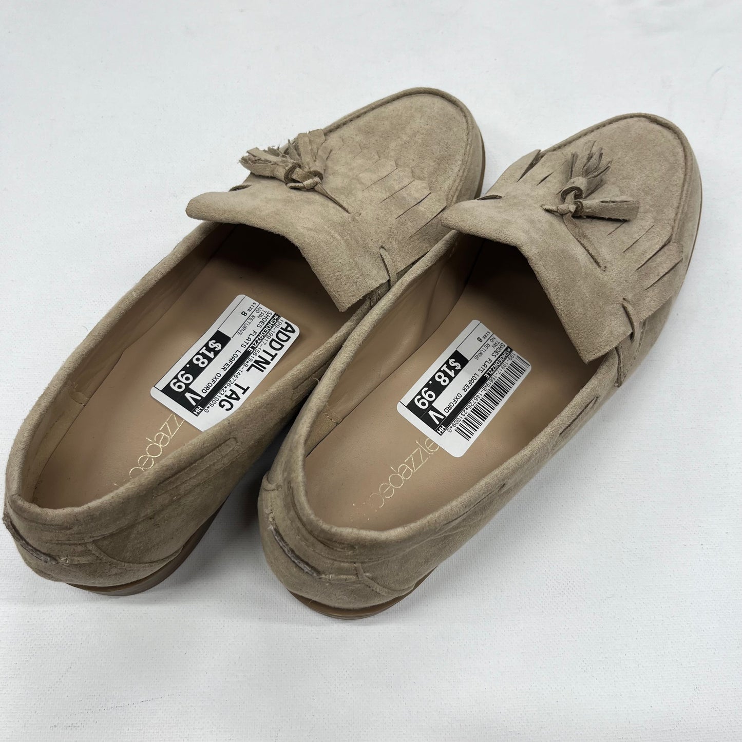 Shoes Flats Loafer Oxford By Shoedazzle Size: 8